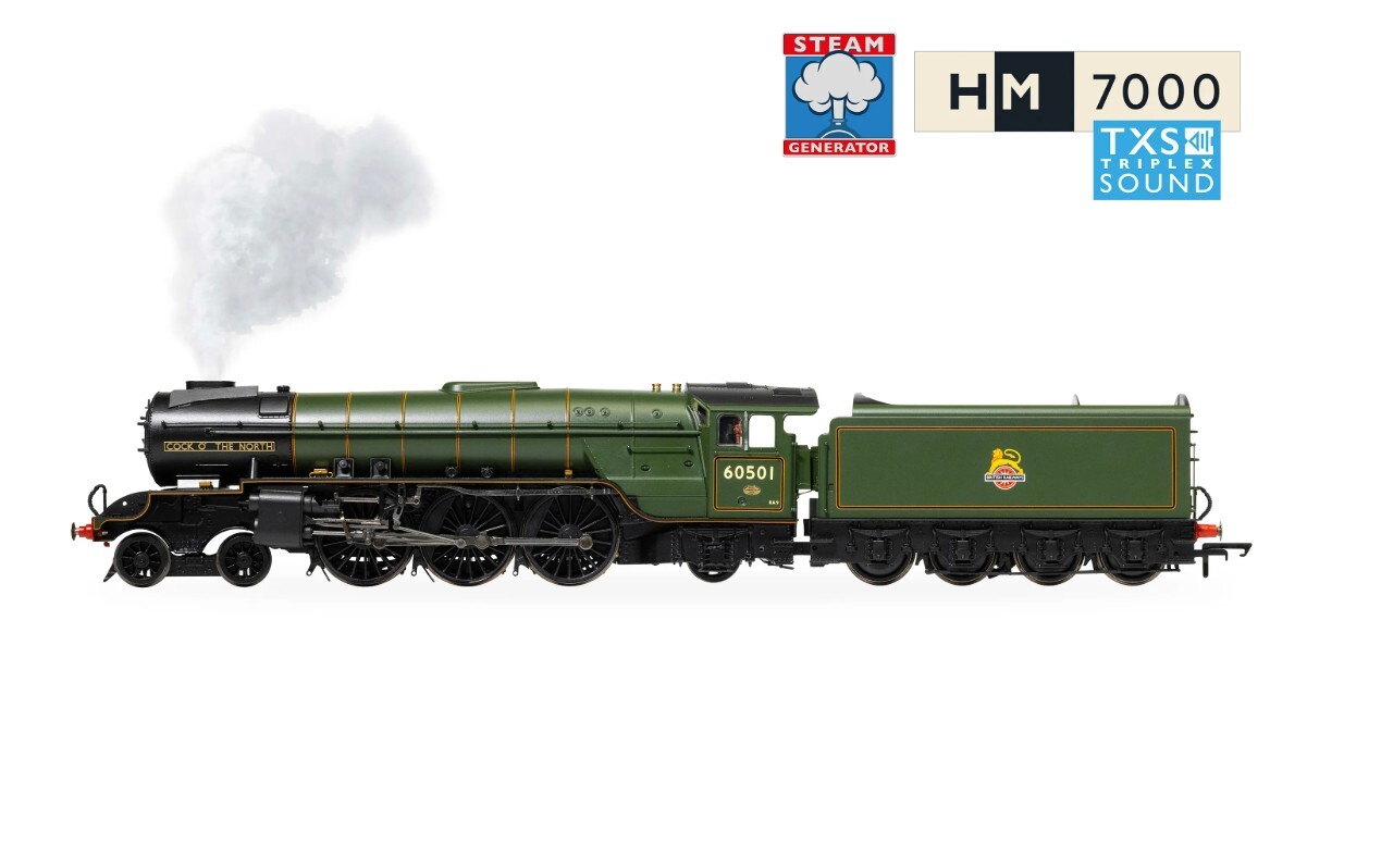 Hornby R30395SS OO scale BR (Early) - Thompson A2-2 - 60501 'Cock O the North' (With Steam Generator)