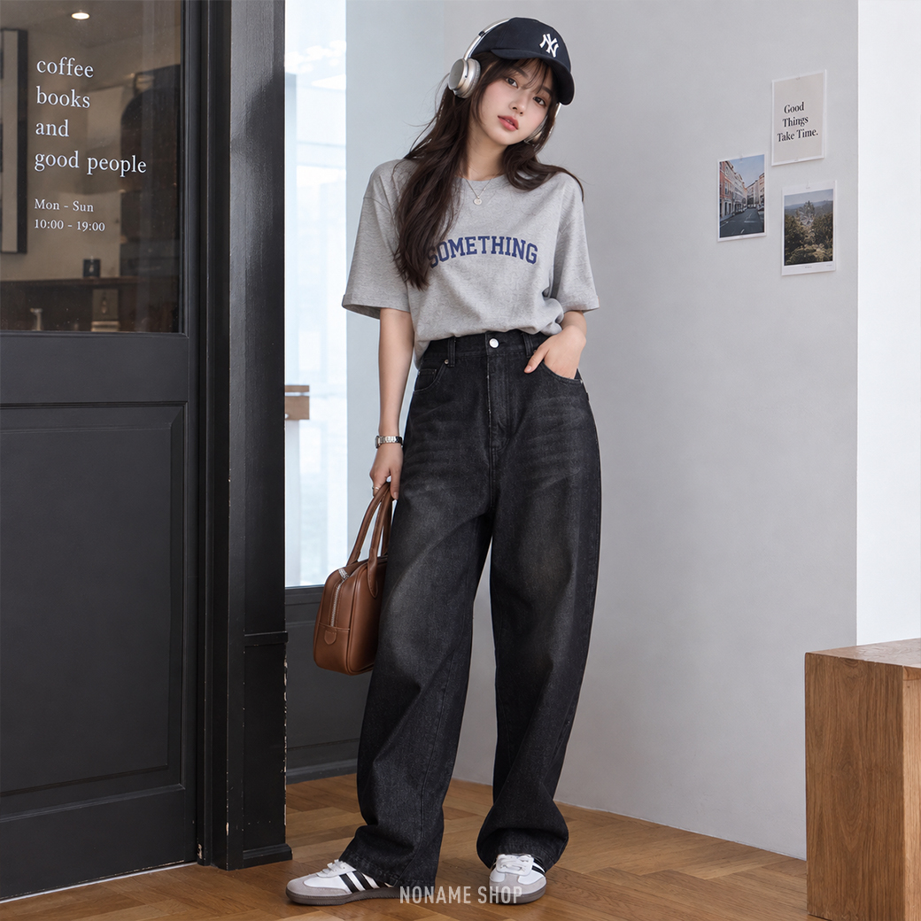 THE CRAFT CREW PRODUCTS 速乾 闊腿 直筒 牛仔褲 六色 (女款)