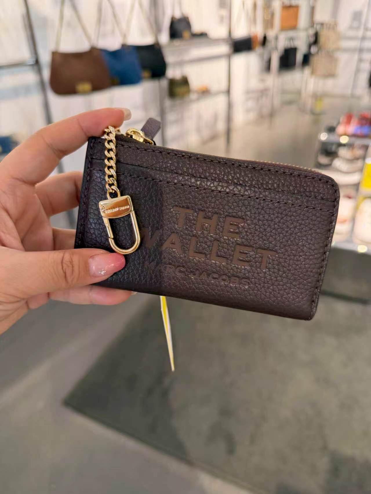 【預購】D090510 Marc Jacobs 小卡包 (深啡色)