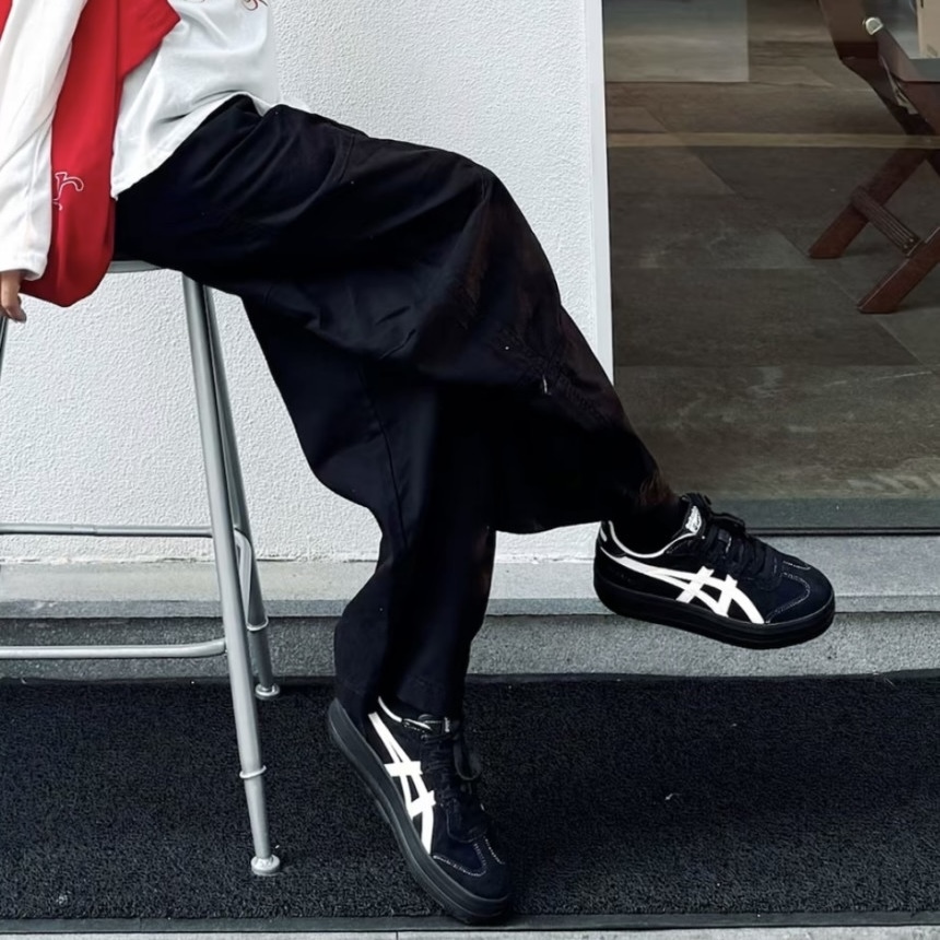 ONITSUKA TIGER TOKUTEN CHUCK 全黑 厚底 增高 鬼塚虎 1183C561-001