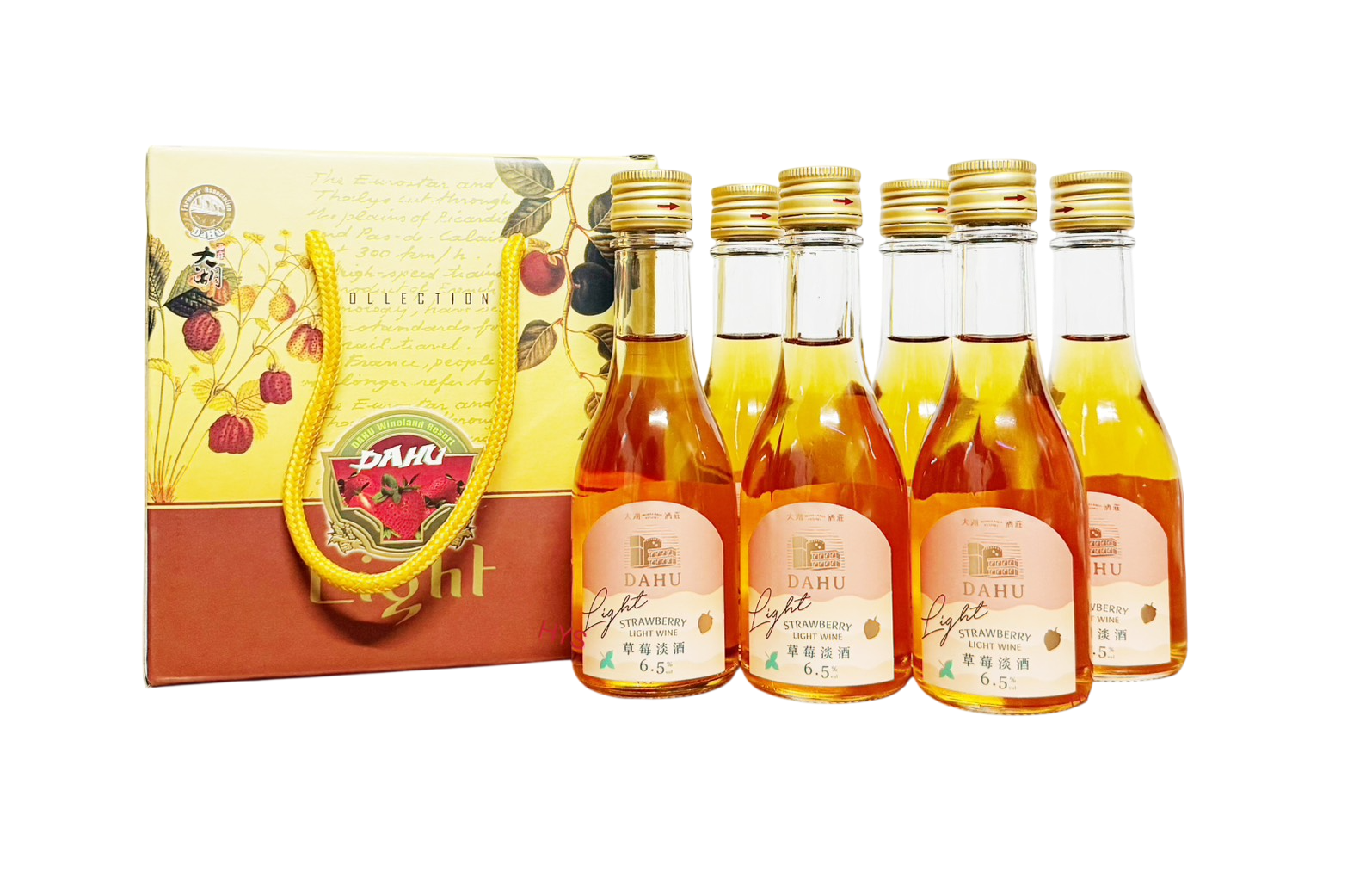 大湖酒莊 淡酒6入禮盒 180ml