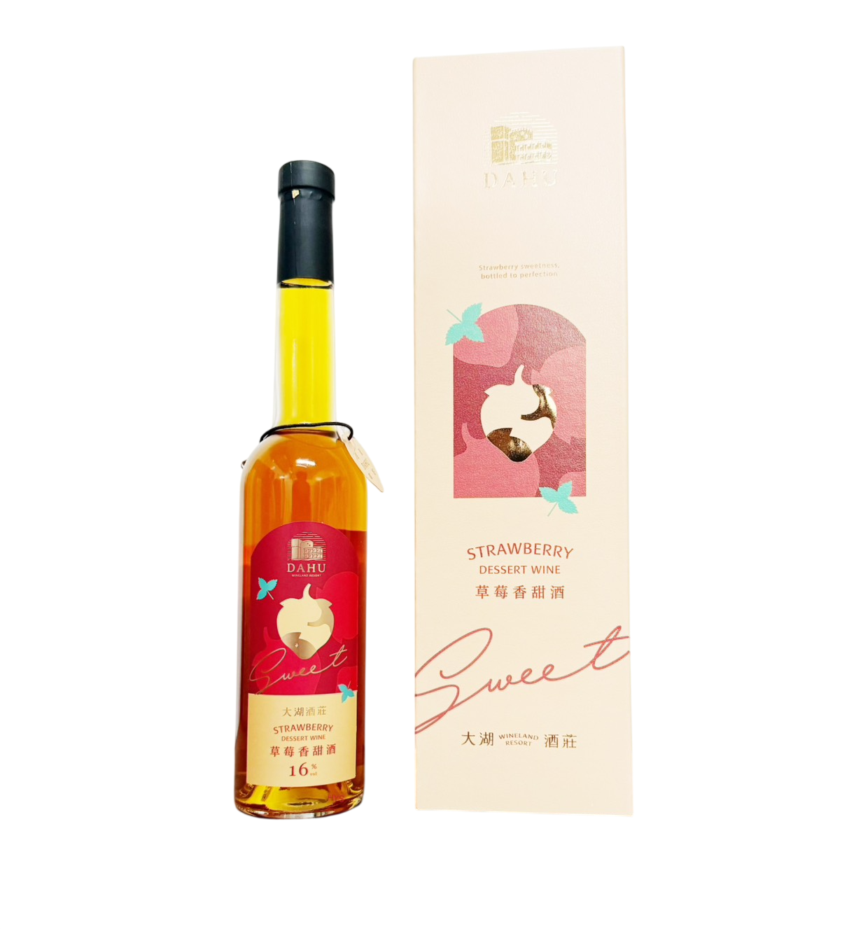 大湖酒莊 草莓香甜酒 375ml