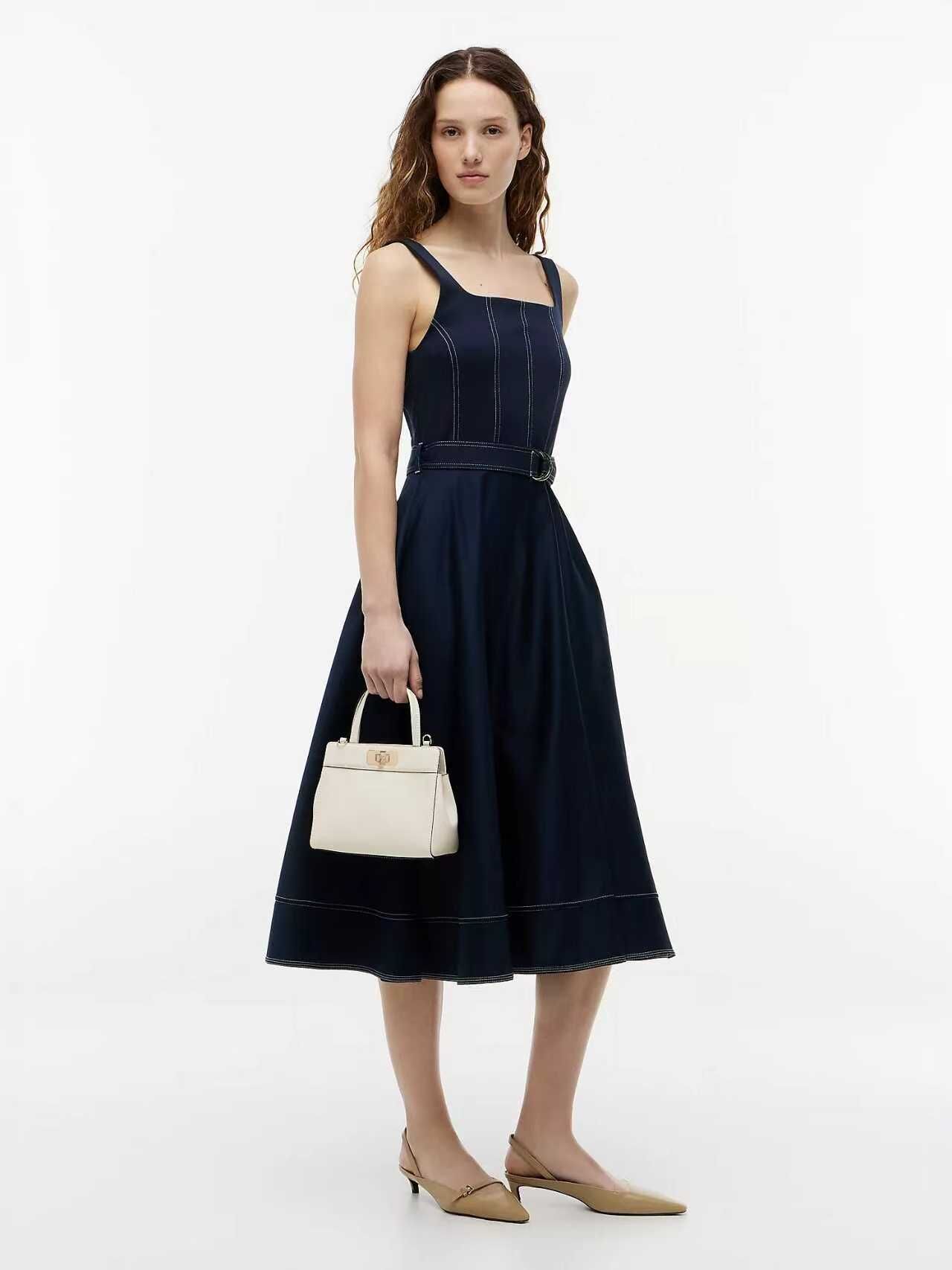 【預購】TOMMY HILFIGER N090536 Monogram Turnlock 迷你手提包 (米白色)