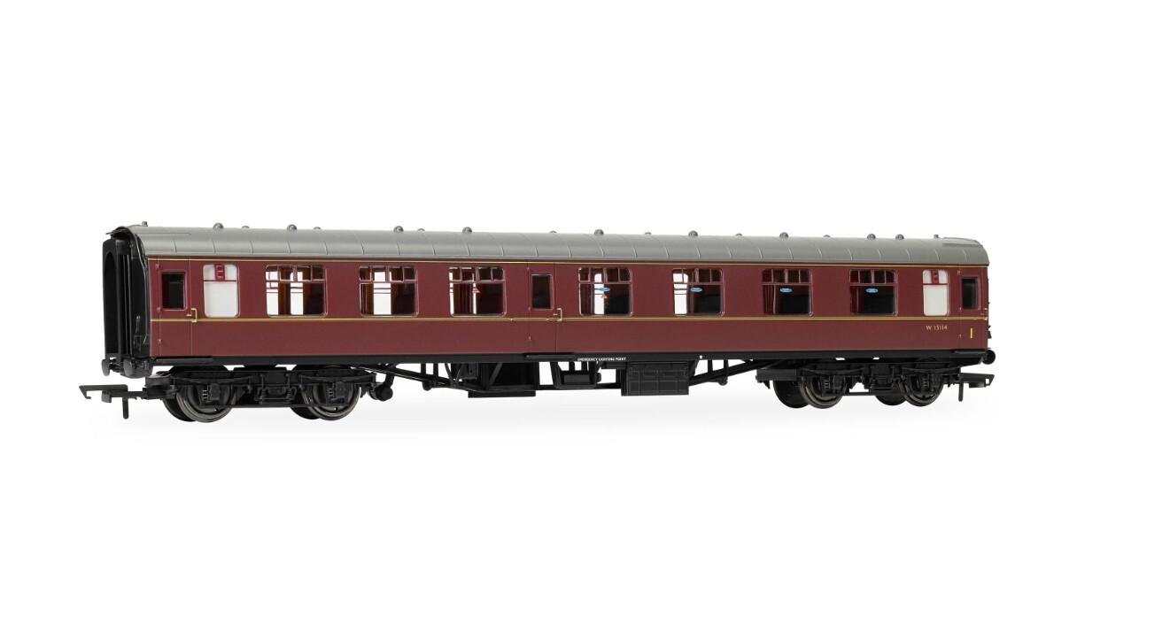 Hornby R40510 OO scale BR - MK1 Corridor - W15114 - Composite Coach
