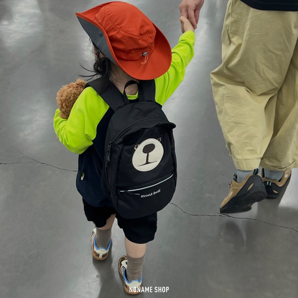 MONT-BELL MONTA BEAR BACKPACK KID'S 日本限定 蒙塔熊 兒童 雙肩 反光 後背包 兩色
