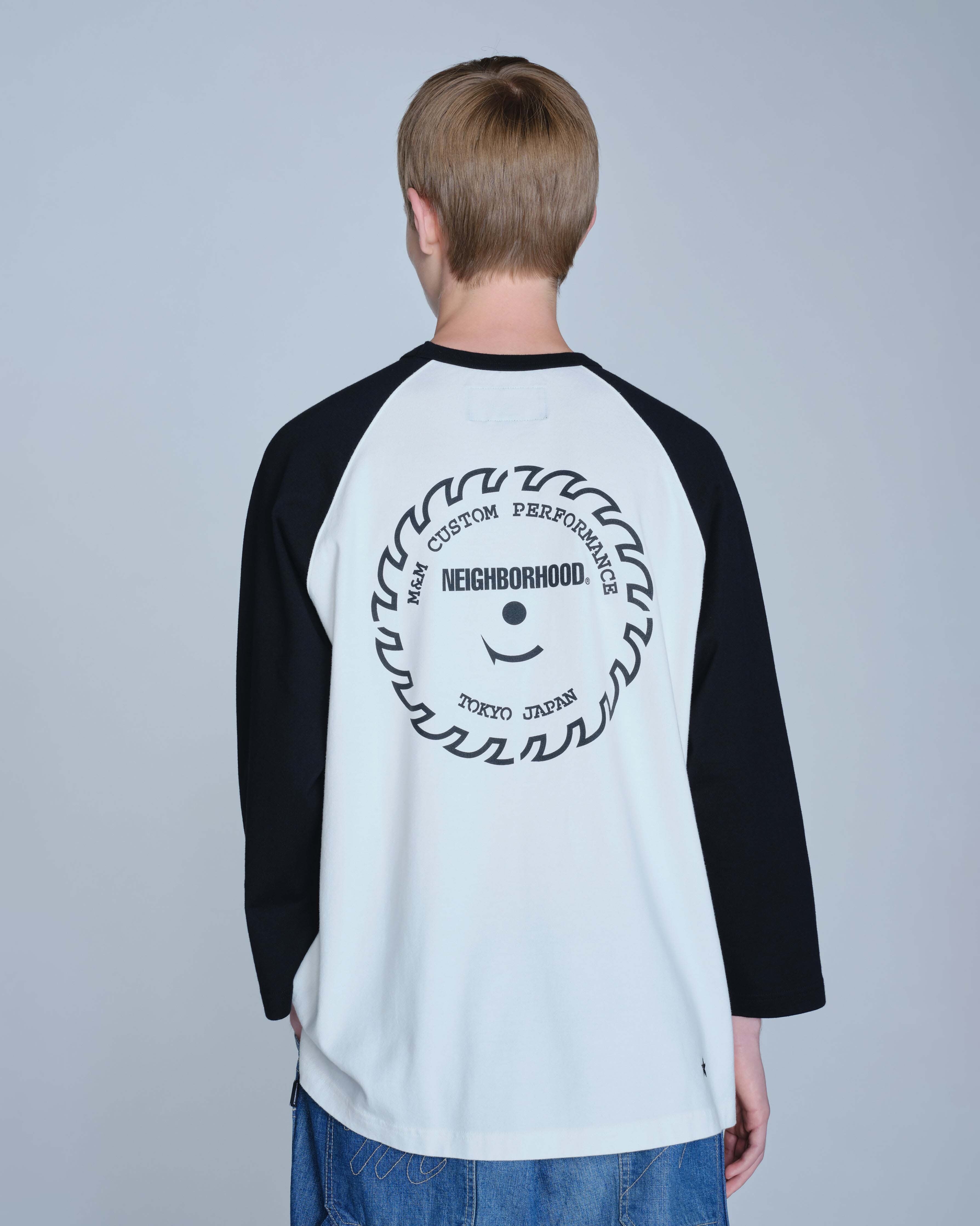 NEIGHBORHOOD NH X M&M . CLASSIC RAGLAN 3Q 聯名七分袖T-shirt