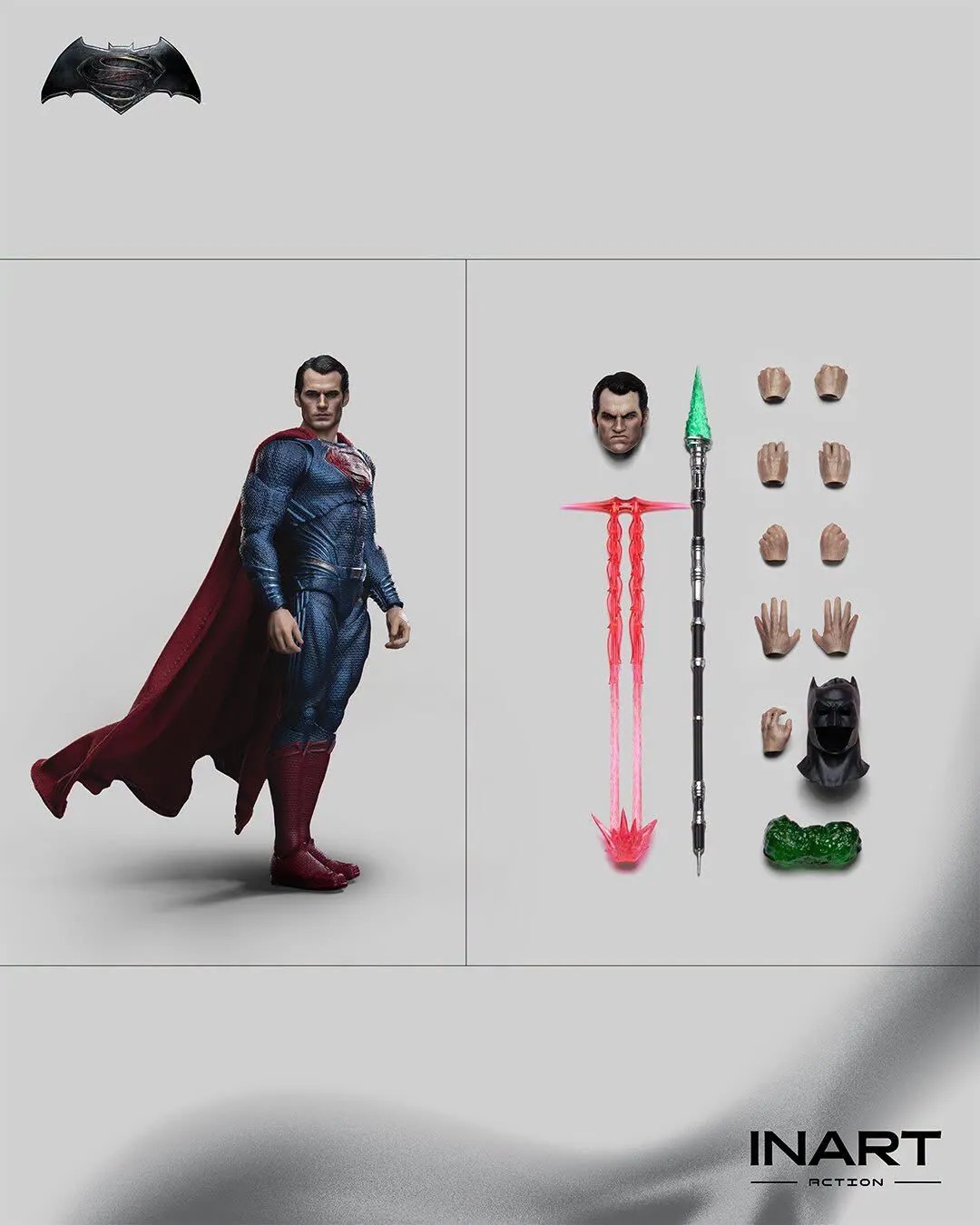 (預訂) INART Action -Batman v Superman: Dawn of Justice - Superman Action Figure