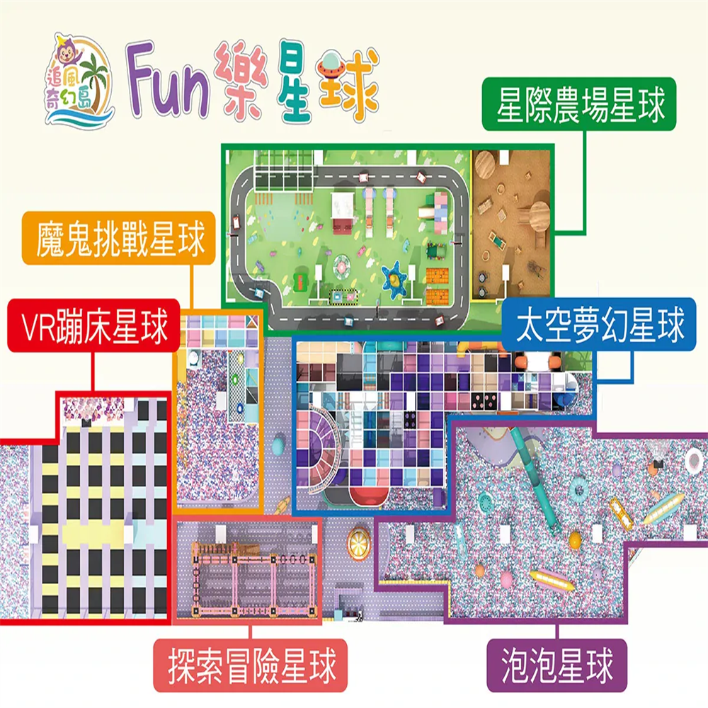 【台中】麗寶休息站L2【Fun樂星球】(追風奇幻島集團)【2027/05/31】