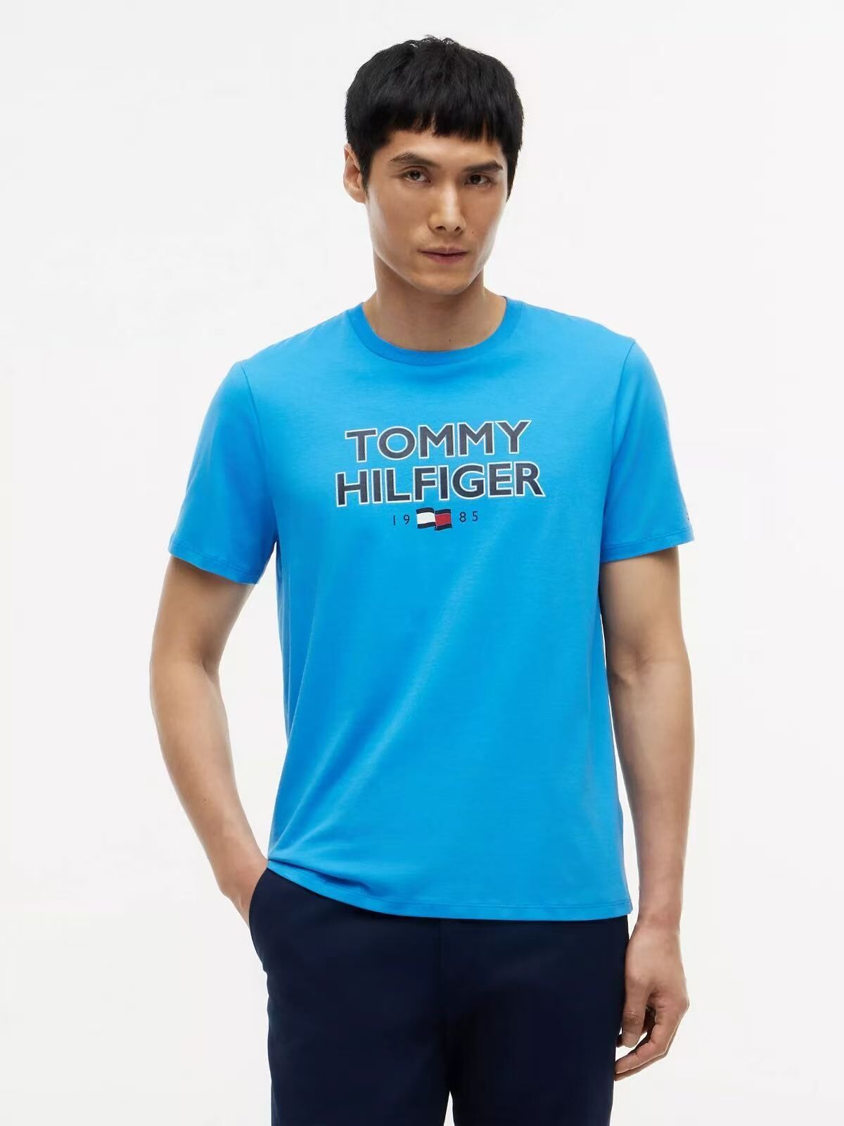 【預購】TOMMY HILFIGER N090543 Bold Tommy 1985 男裝短袖上衣