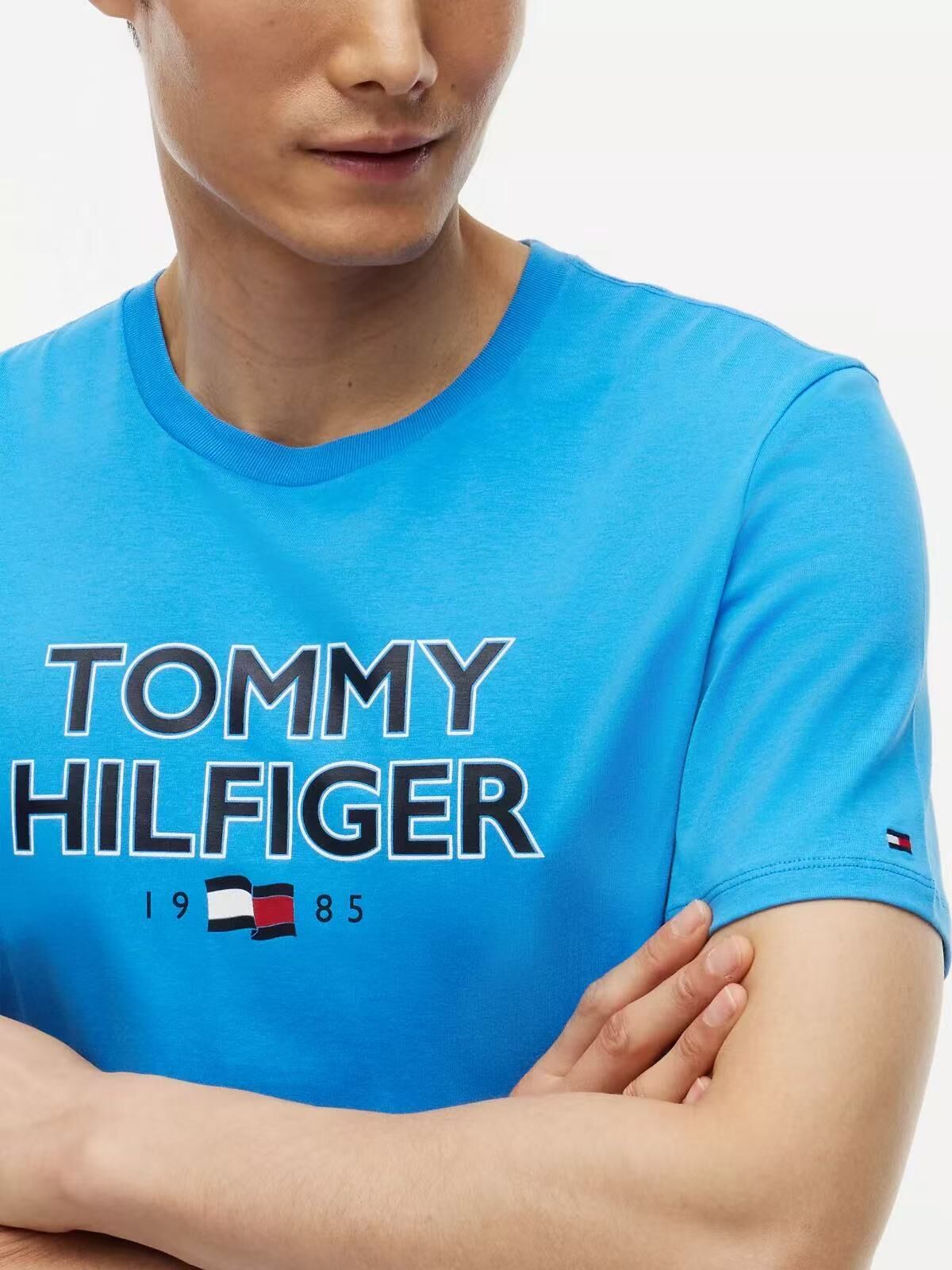 【預購】TOMMY HILFIGER N090543 Bold Tommy 1985 男裝短袖上衣
