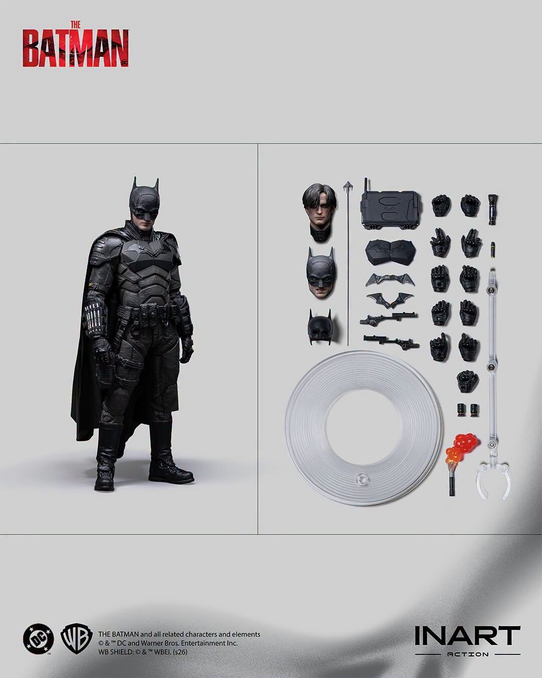 (預訂) INART Action -The Batman – 蝙蝠俠可動人偶