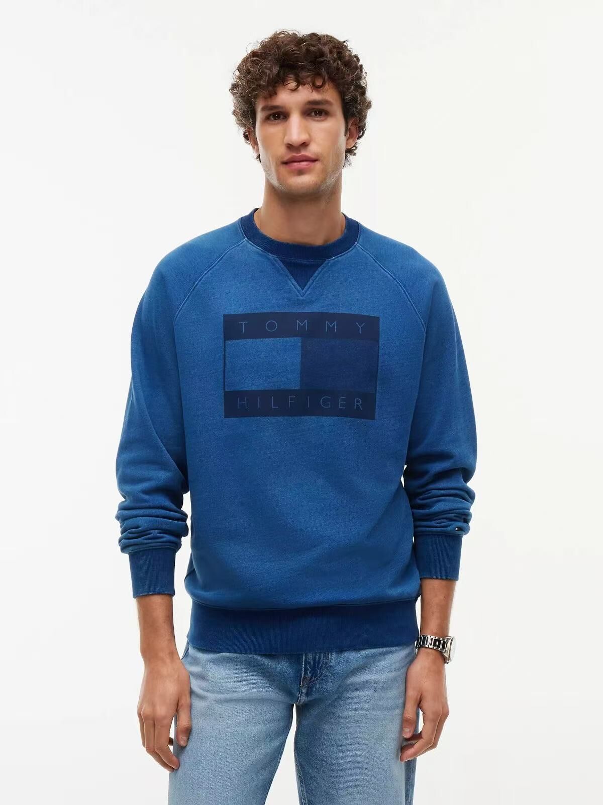 【預購】TOMMY HILFIGER N0905208 男裝衛衣 (藍色)