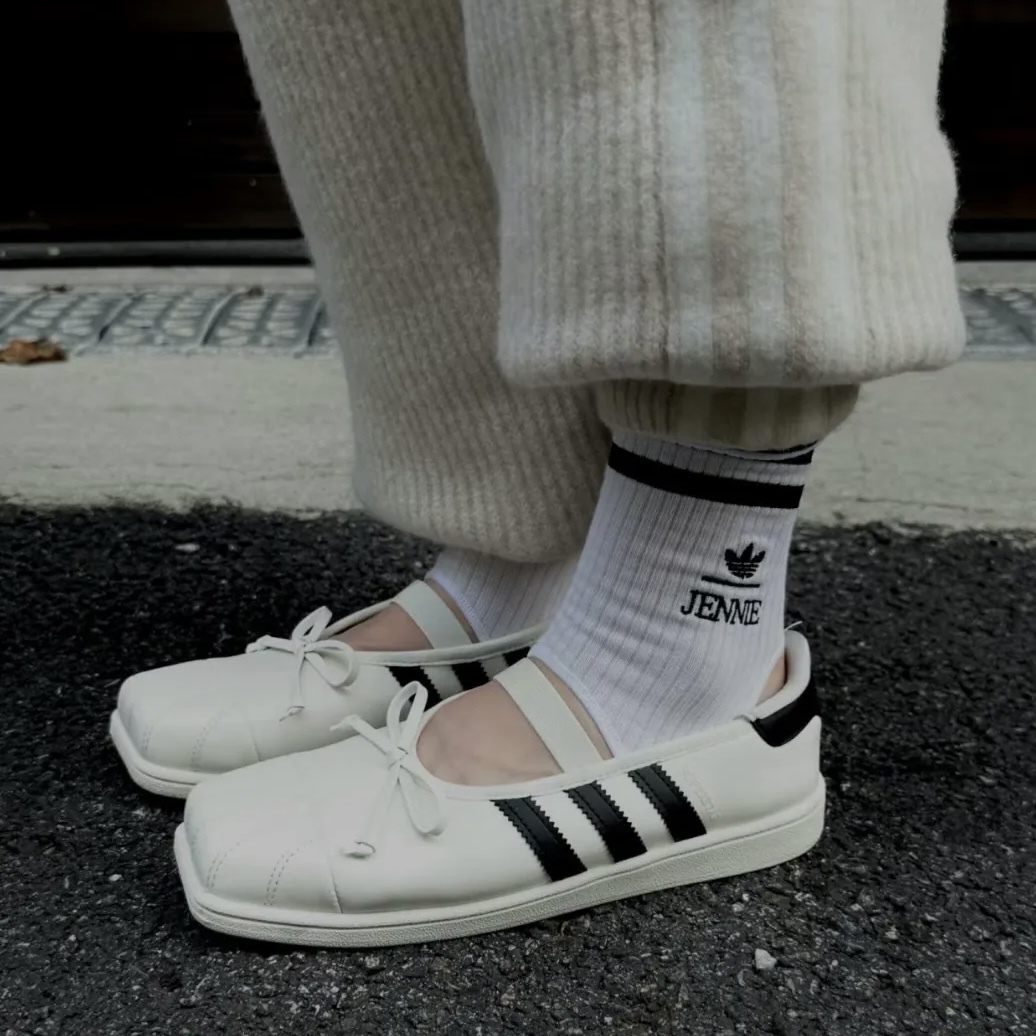 ADIDAS ORIGINALS BY JENNIE 芭蕾襪套 鏤空襪 兩色 金珍妮 LD4294/LD4842