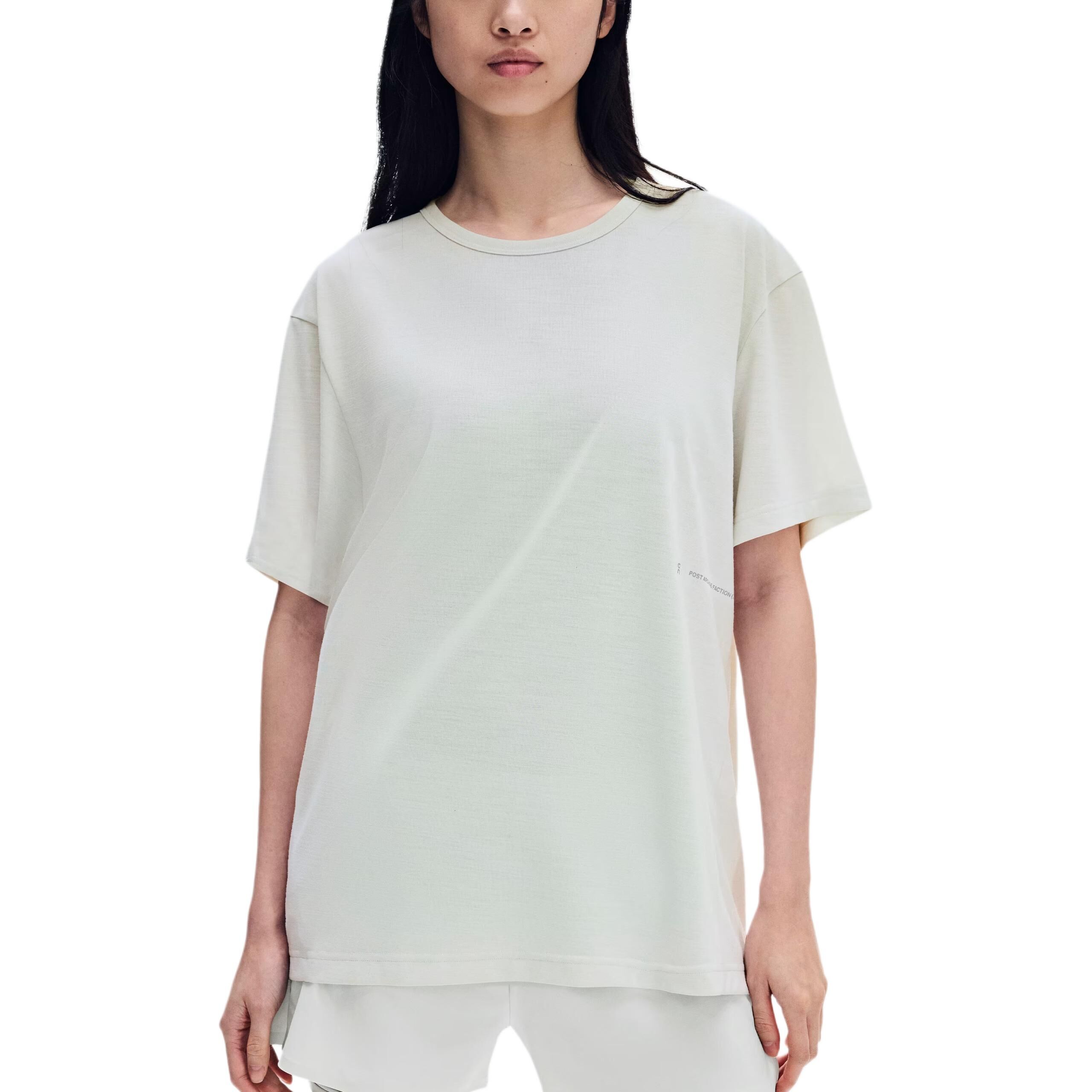 【代購】On X POST ARCHIVE FACTION PAF RUNNING T Shirts Unisex White Crew Neck Moderate 1UG10084873