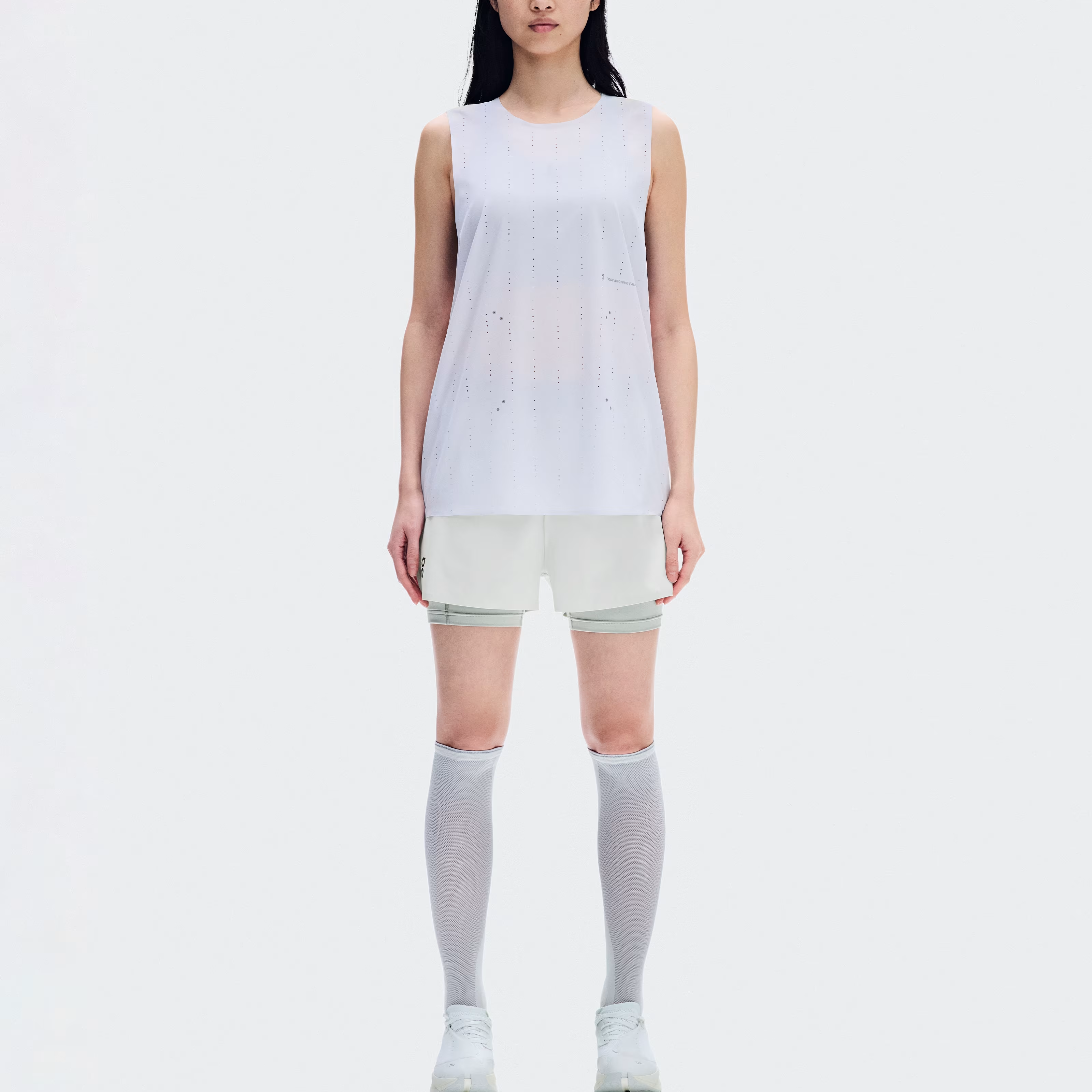 【代購】On X POST ARCHIVE FACTION PAF Zero Tank Tops Unisex Lavender Crew Neck Moderate Other 1UG10071276