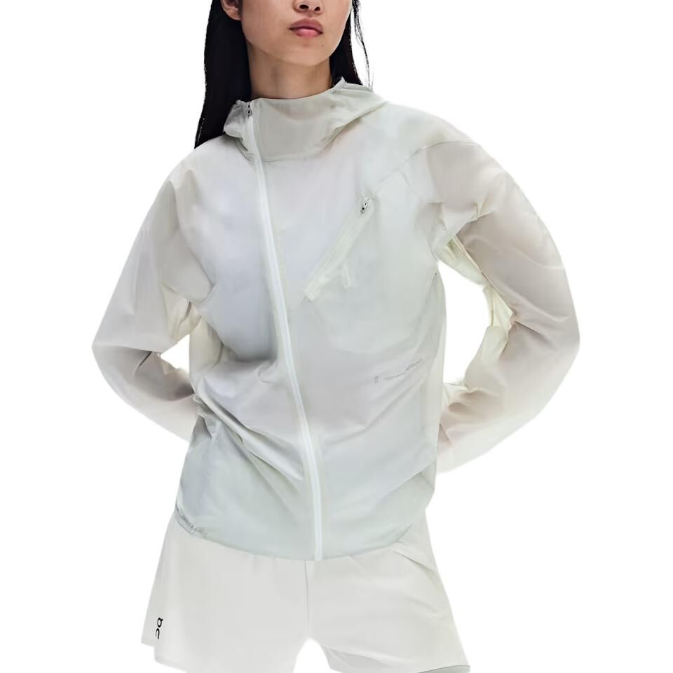 【代購】On X POST ARCHIVE FACTION PAF Jackets Unisex White Hooded Non Detachable Moderate 1UG10090021