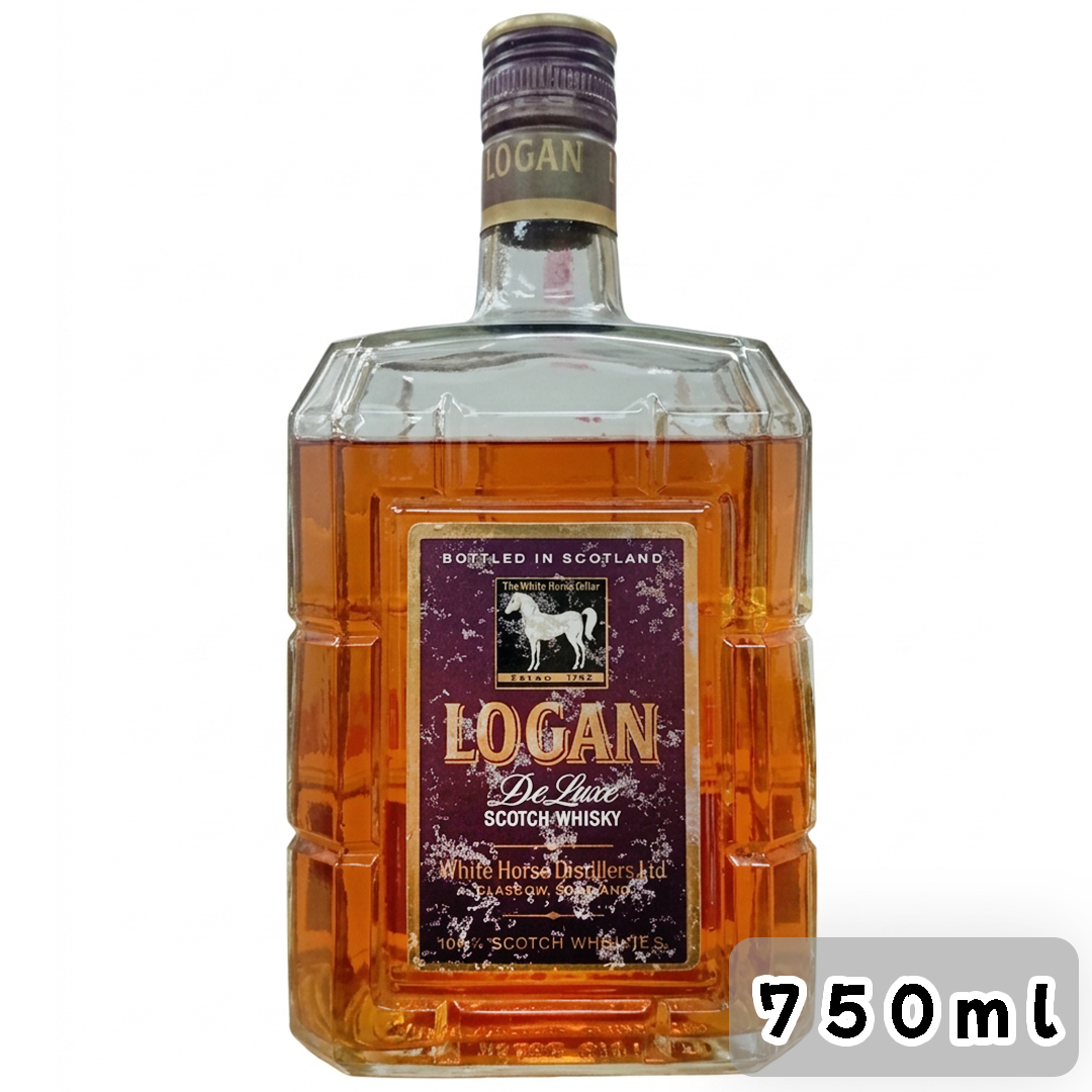 White Horse Laird O' Logan De Luxe Scotch Whisky (1980s)
