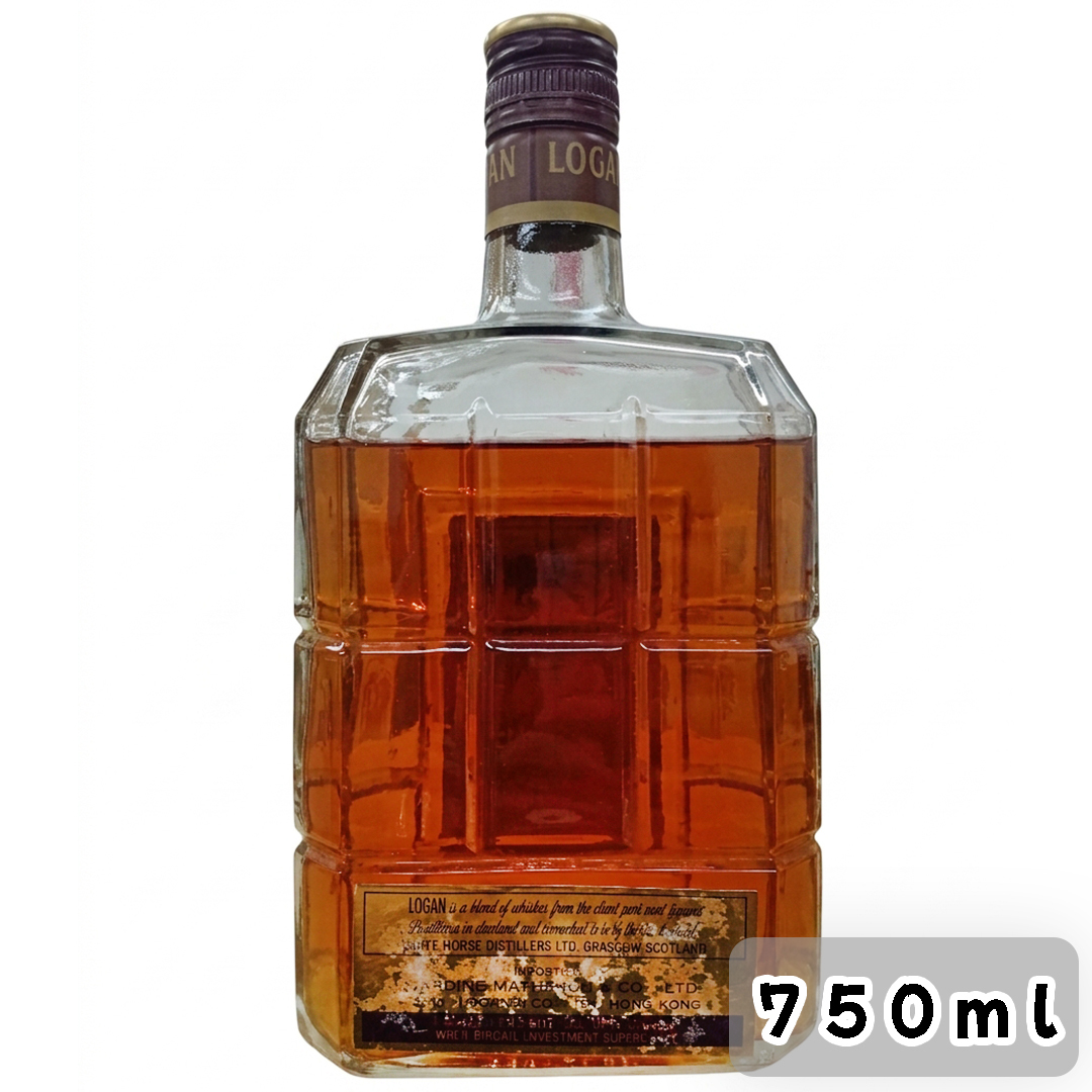 White Horse Laird O' Logan De Luxe Scotch Whisky (1980s)