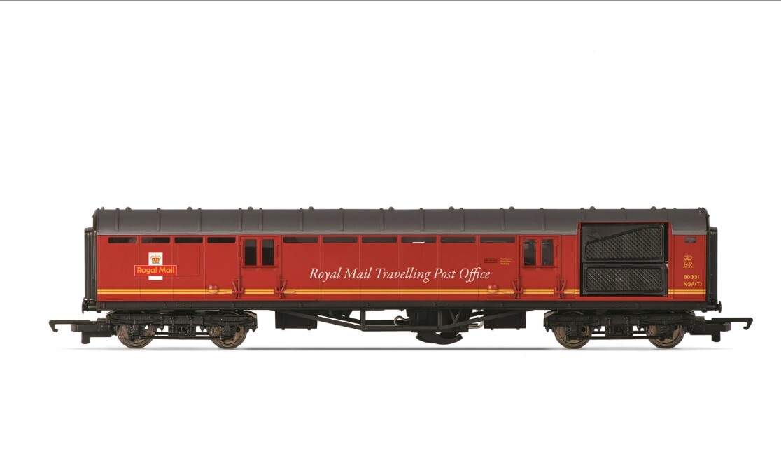 Hornby R40568 OO scale RailRoad: Royal Mail - TPO Coach - 80331