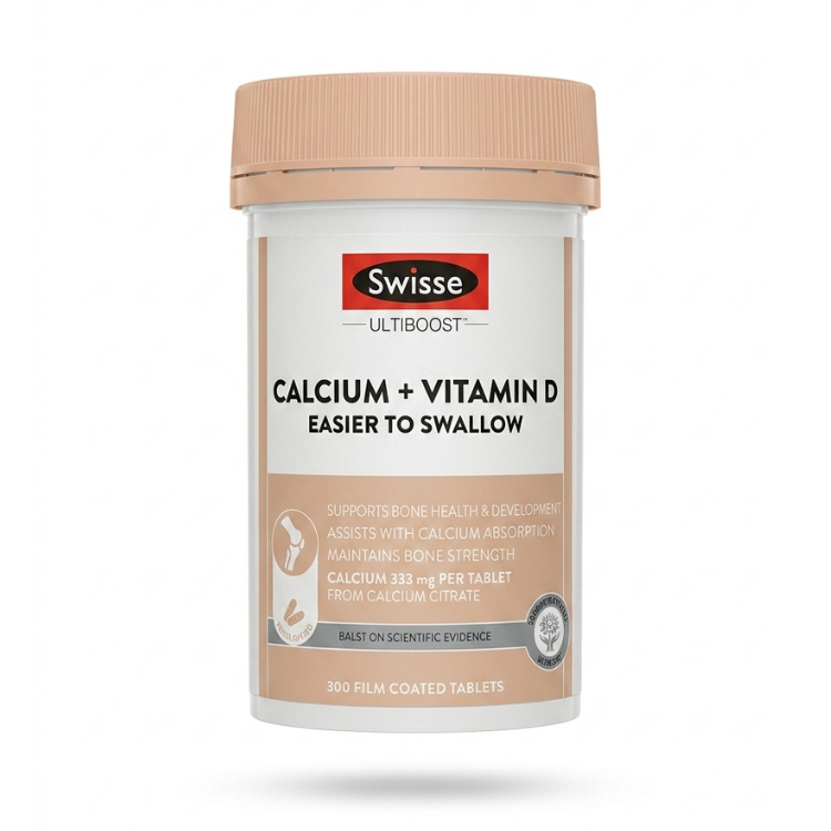 Swisse Ultiboost Calcium + Vitamin 細粒裝  300 粒裝