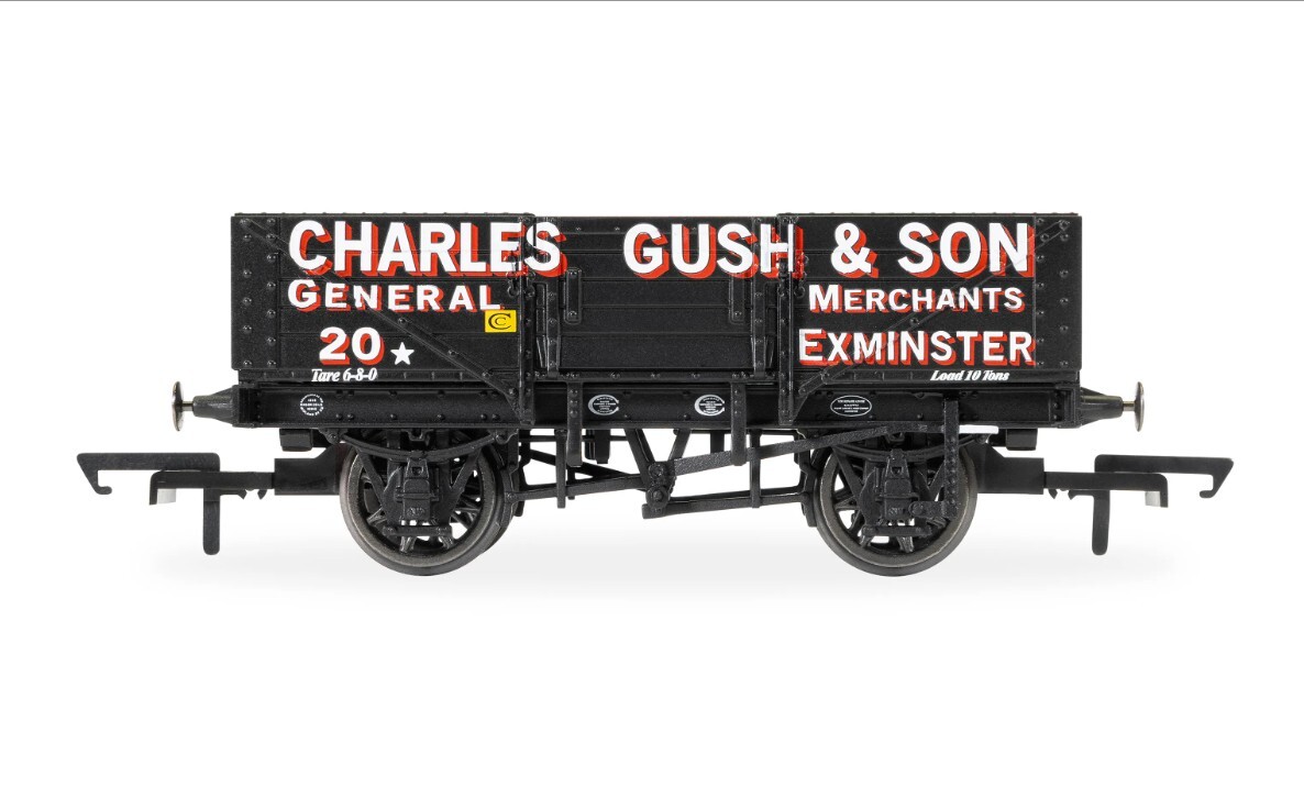 Hornby R60303 OO scale Charles Gush and Son - 5 Plank Wagon - No. 20