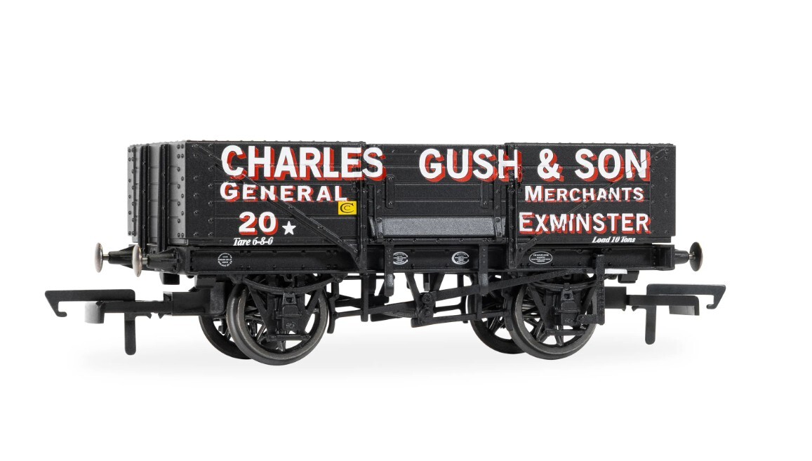 Hornby R60303 OO scale Charles Gush and Son - 5 Plank Wagon - No. 20