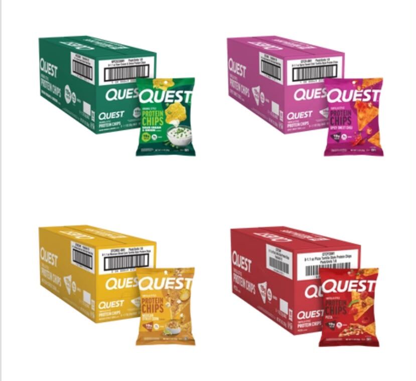 [PB05] [常温] 美國蛋白棒 QUEST Tortilla Style Protein Chips 高蛋白墨西哥式玉米片