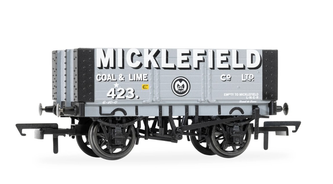 Hornby R60304 OO scale Micklefield - 6 Plank Wagon - No. 423