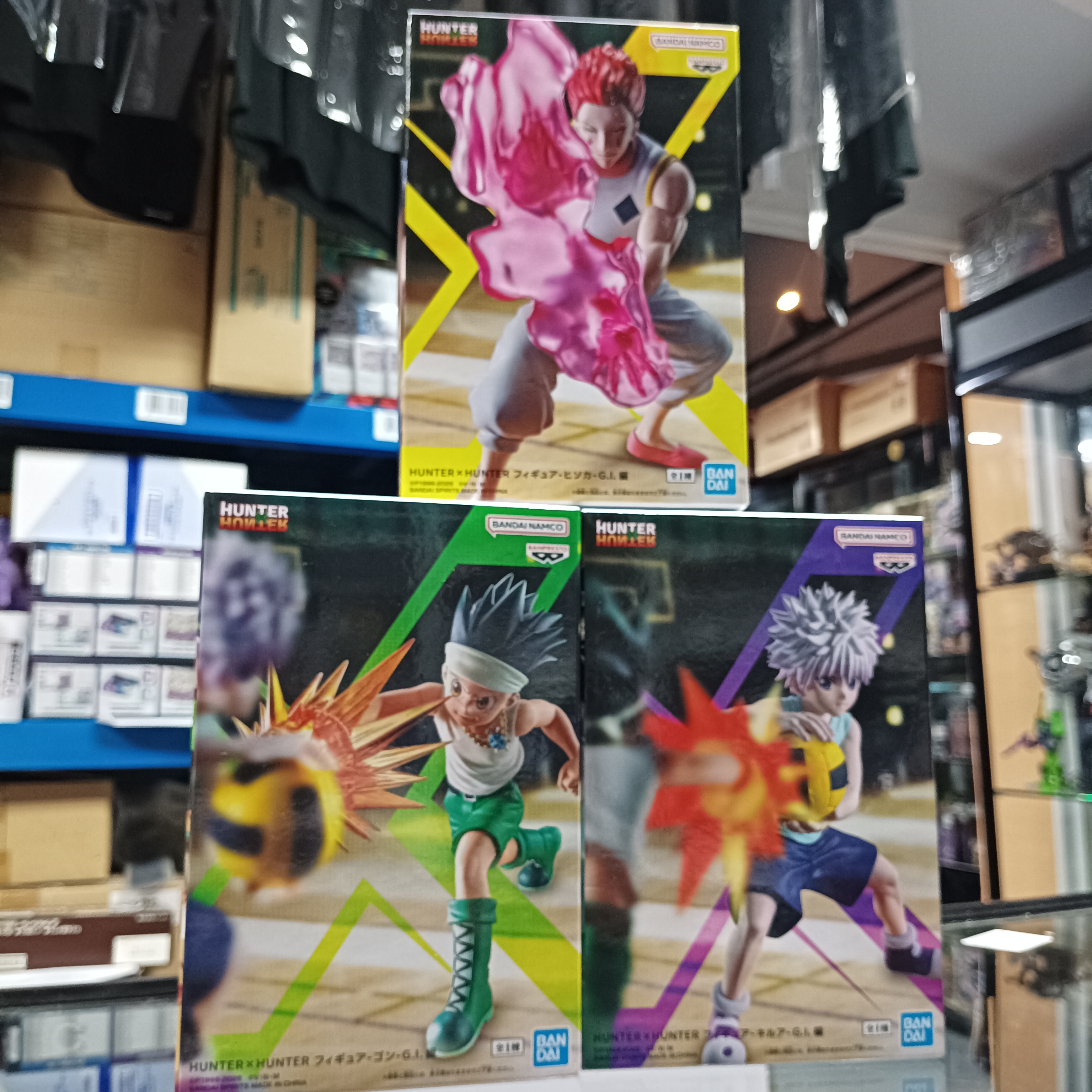 寄賣-BANPRESTO 慾望島編 小岡，奇犽，西索 (1 Set 3件)