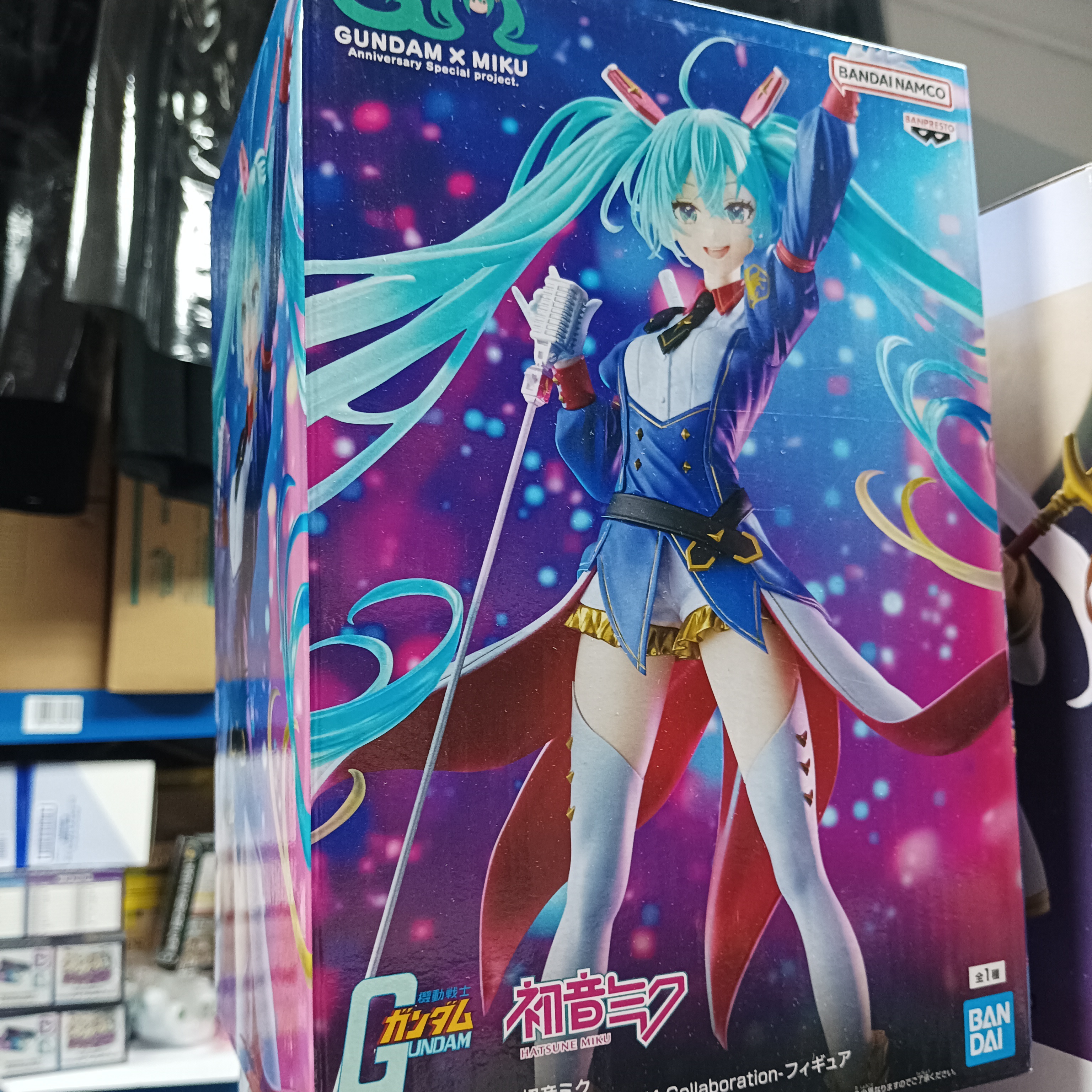 寄賣-BANPRESTO GUNDAM 45周年 初音