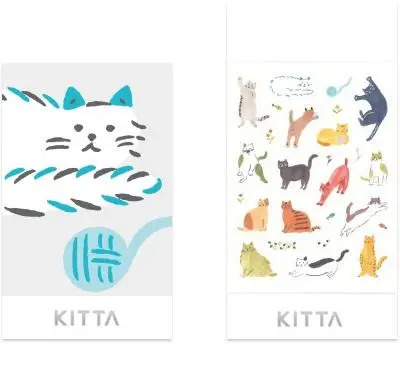 KITTA SEAL cat - Hitotoki / KING JIM JAPAN