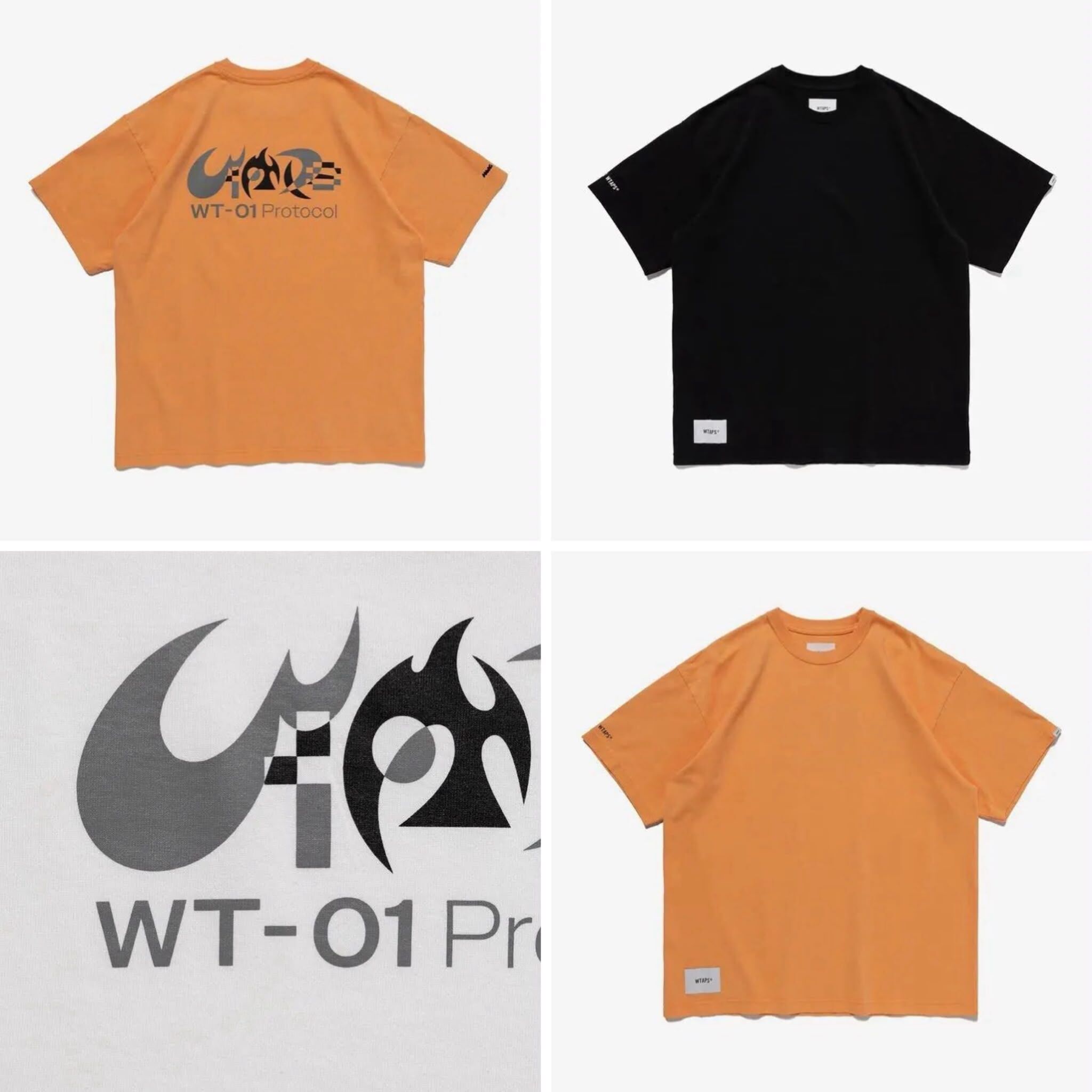 現貨|WTAPS WT-01 PROTOCOL / SS / COTTON. HWANG YUSUN 261ATDT-CSM05S