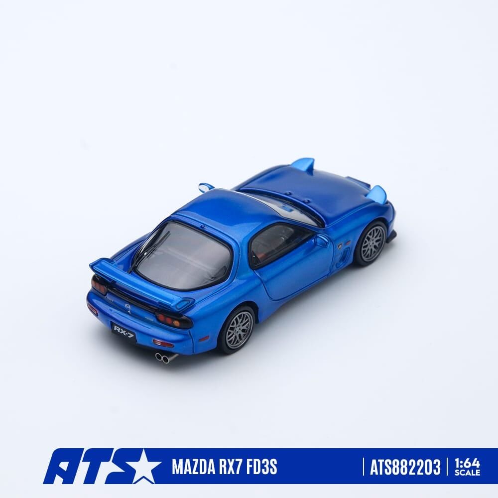 預訂:1/64 ATS Models Mazda RX-7 FD3S Metallic Blue (ATS882203 )