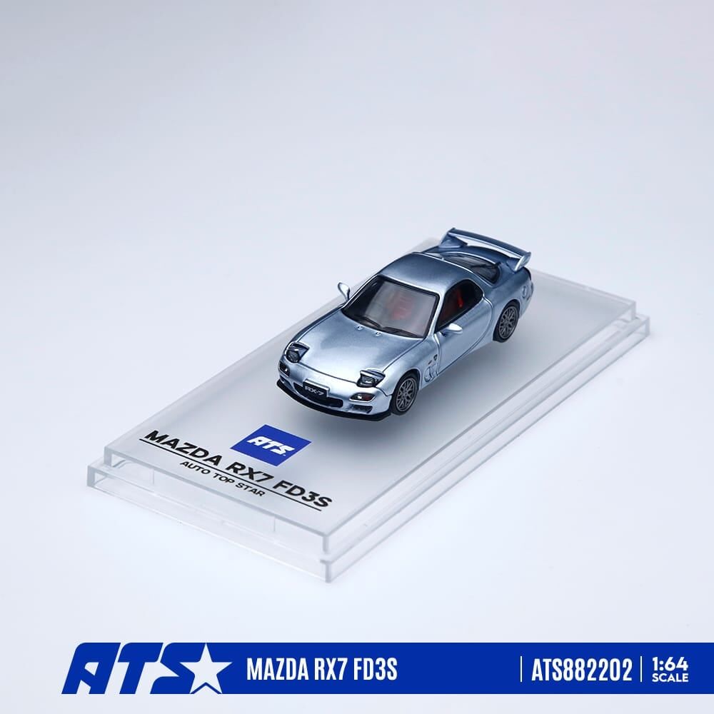 預訂:1/64 ATS Models Mazda RX-7 FD3S Metallic Gray (ATS882202 )