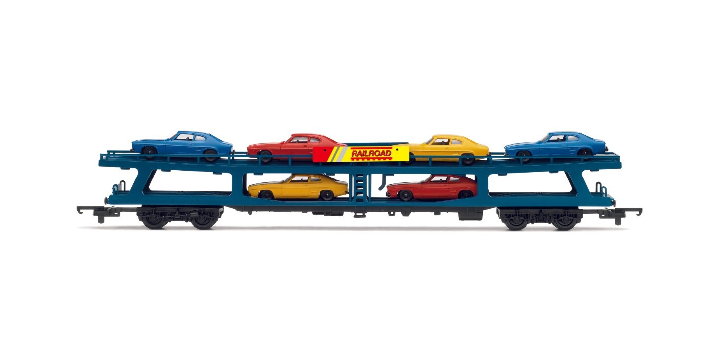 Hornby R6423 OO scale RailRoad BR, Car Transport Bogie Wagon - Era 7