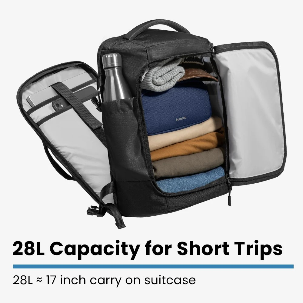 28L Capacity for Short Trips