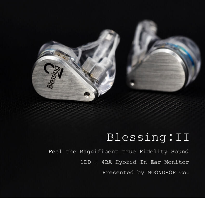 MOONDROP BLESSING2 1DD+4BA In-Ear Monitor