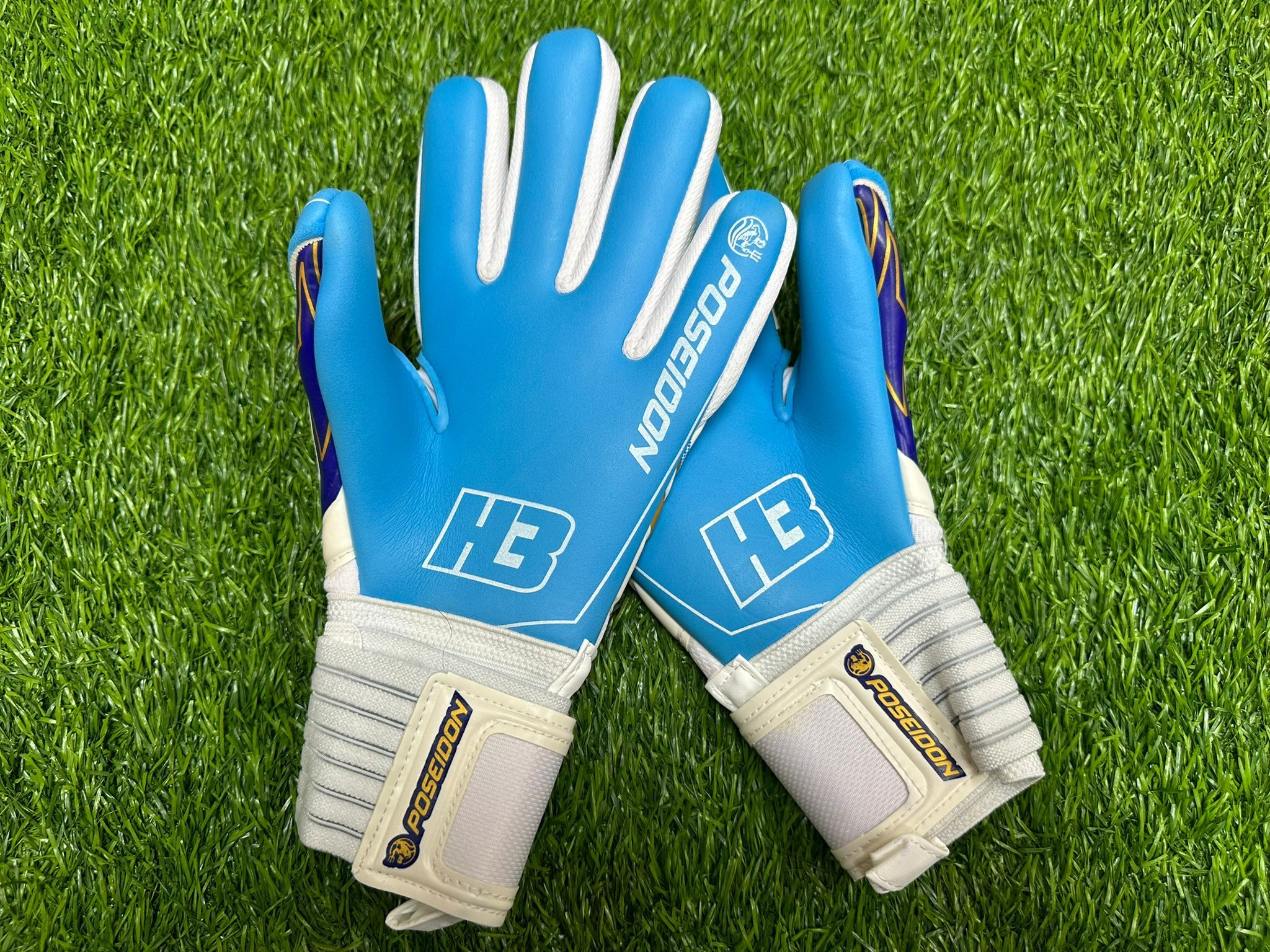 H3 POSEIDON  龍門手套 (WHITE/ BLUE)