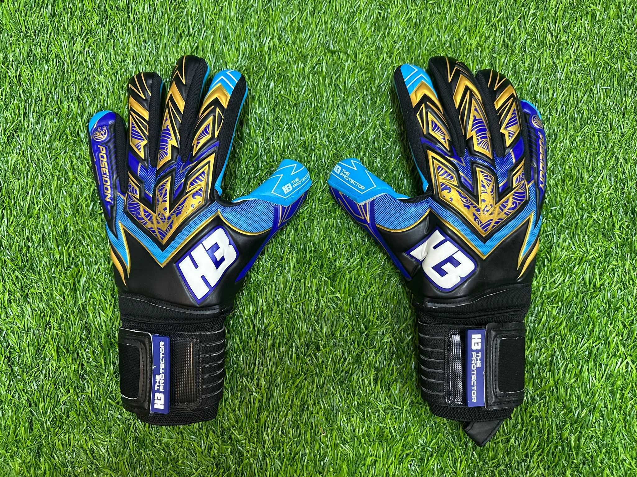 H3 POSEIDON  龍門手套(BLACK / BLUE)