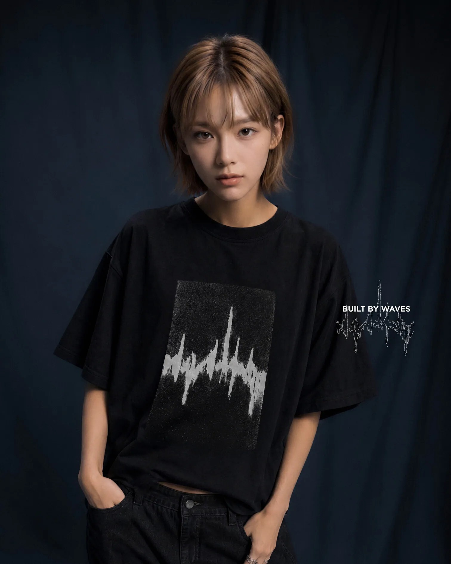 APOSTLE WVS-01 Waves Elements Concept Graphic TEE