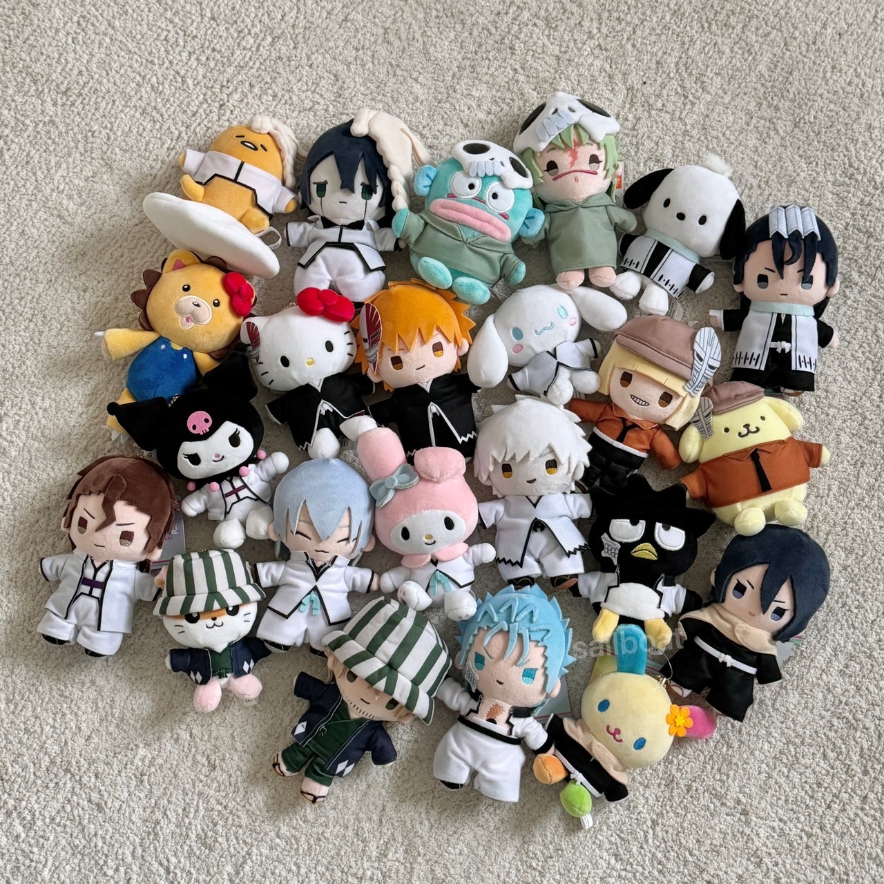 #現貨 🇯🇵日本 死神 BLEACH × 三麗鷗 第二彈聯名 吊飾娃娃