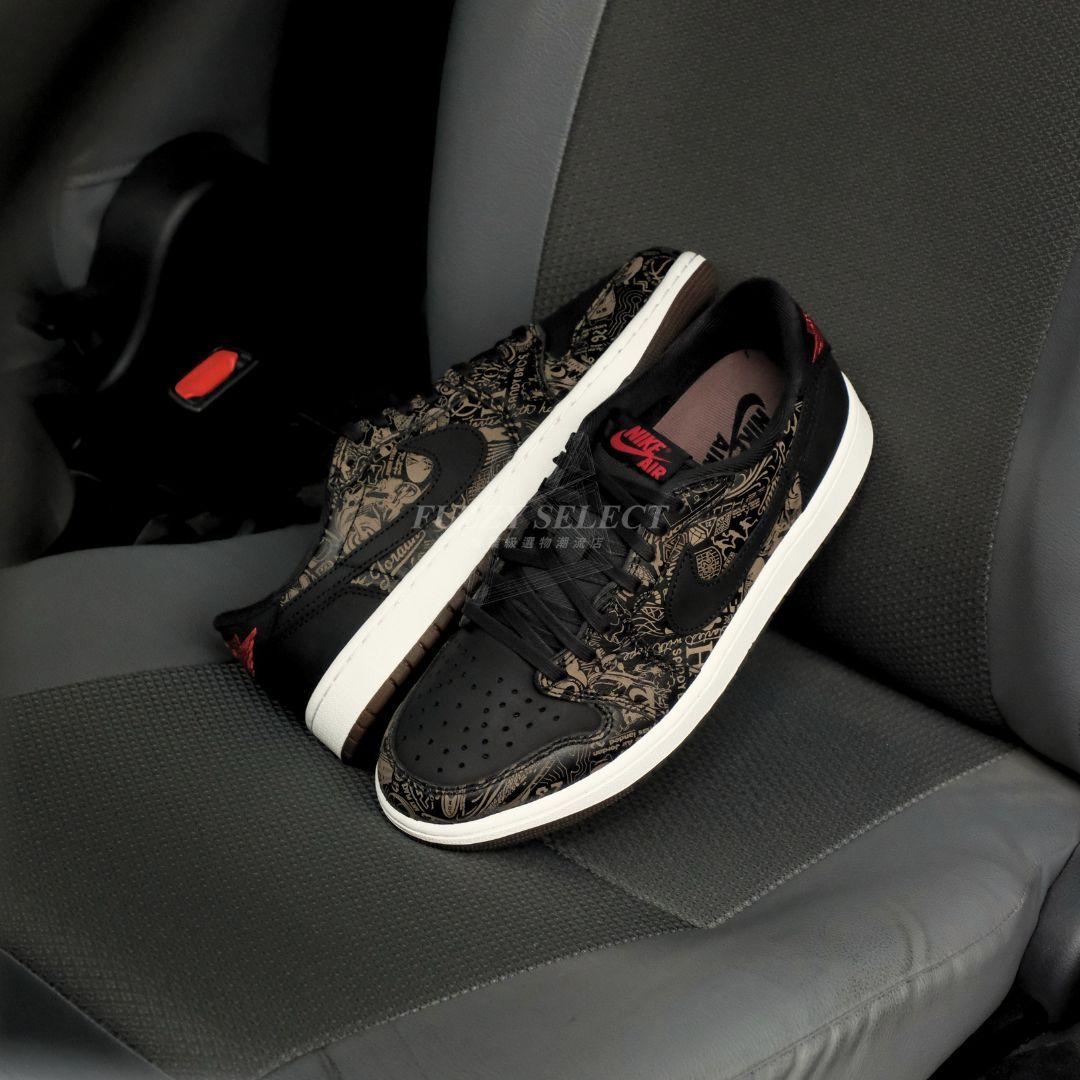 【逢甲 FUZZY】Air Jordan 1 Low OG "Laser" 滿版 雷射 傳奇生涯 IV6750-001