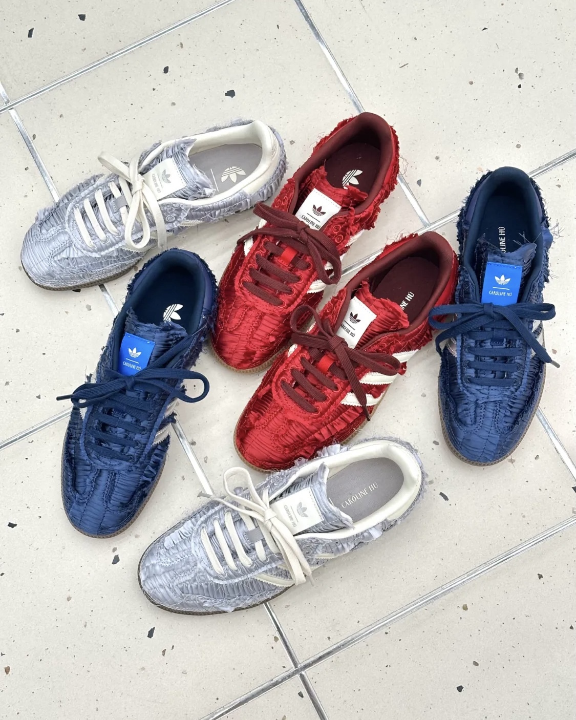 (預訂) Caroline Hu x Adidas Silk Samba 【三色】