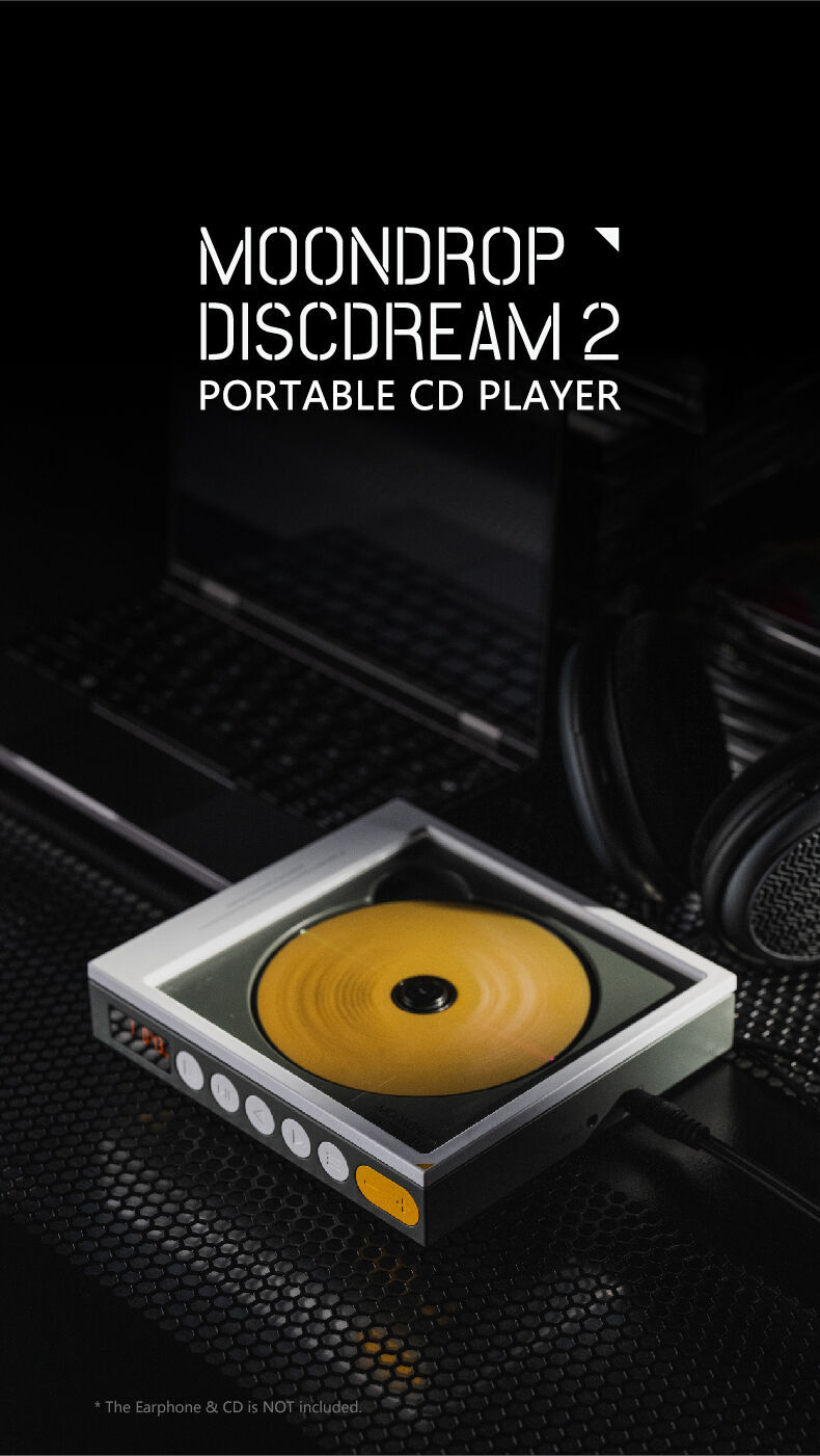 MOONDROP DISCDREAM2 Portable CD Player