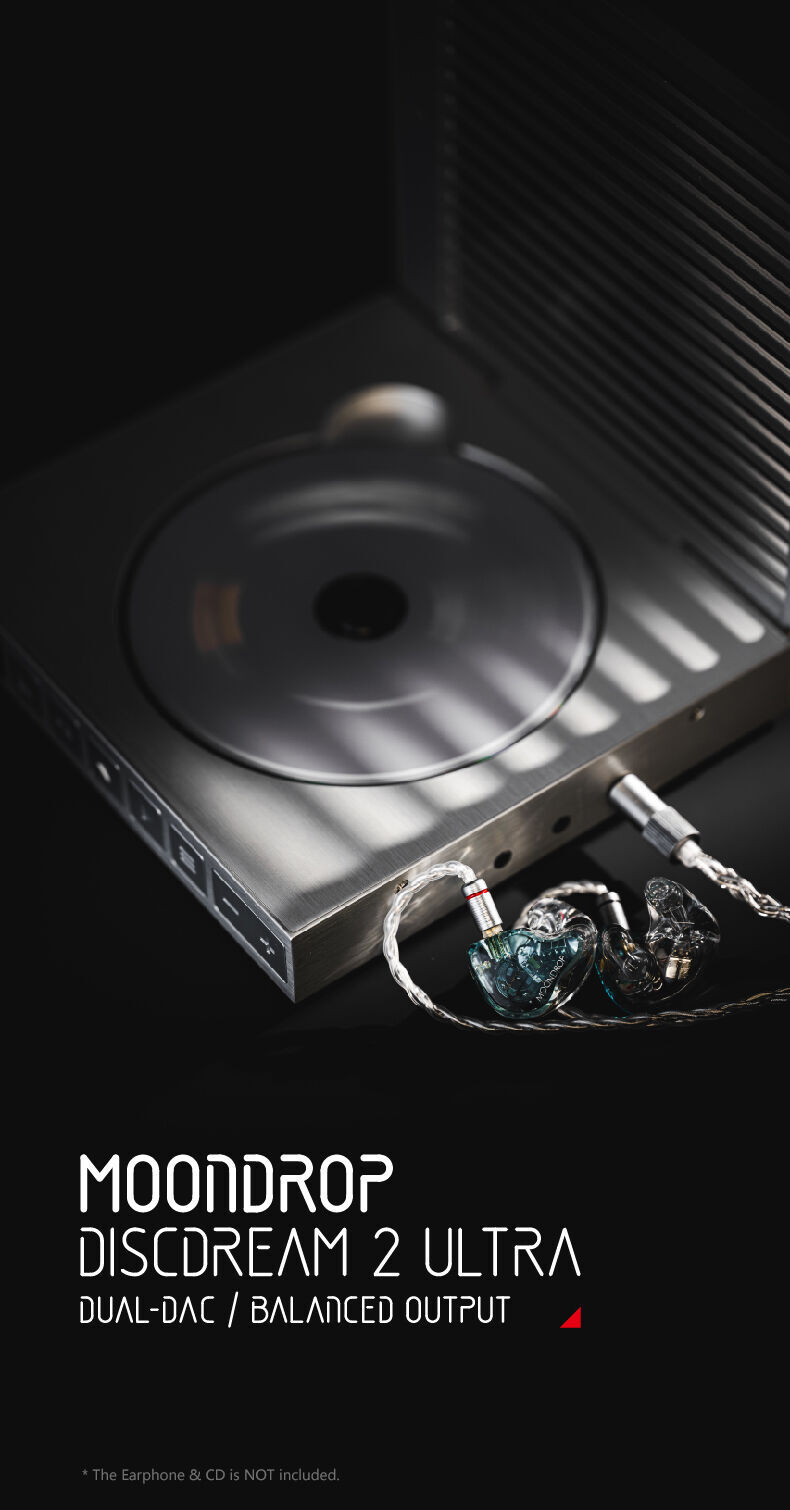 MOONDROP DISCDREAM2 ULTRA Portable CD Player
