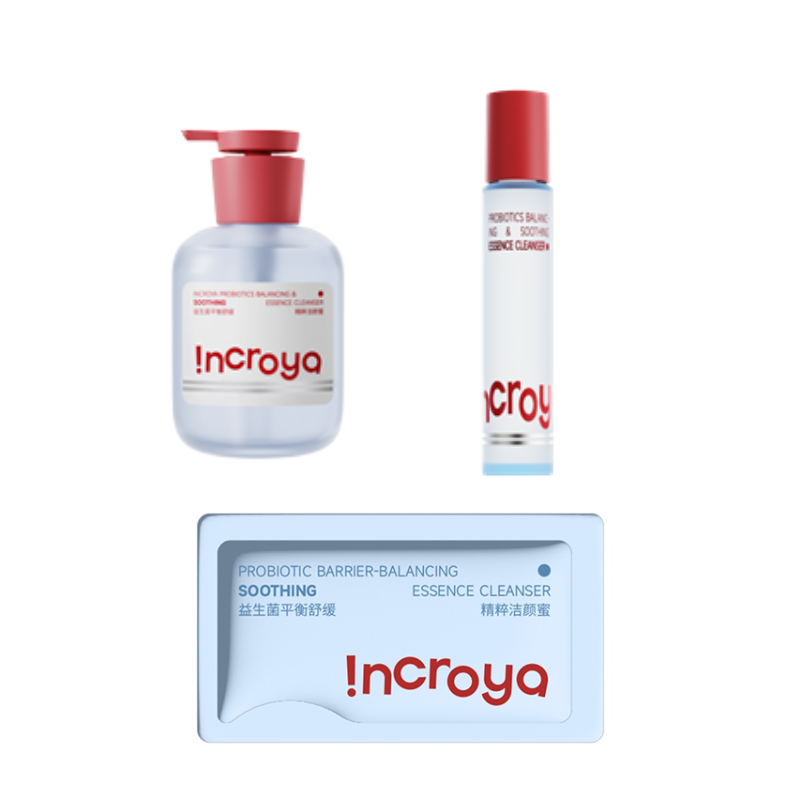 MAK-BBG0905-037 INCROYA益生菌平衡舒緩精粹潔顏蜜300ml+中樣30ml  (送 潔顏蜜2.5ml*5) (A37)