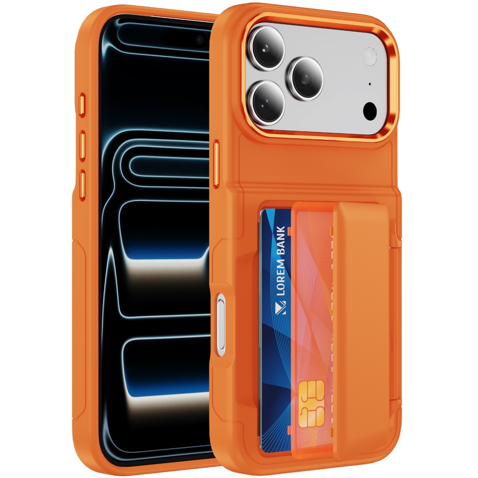 XPRO - Flex Wallet Guard - iPhone 18 Pro Max Case 防撞插卡支架手機保護殼