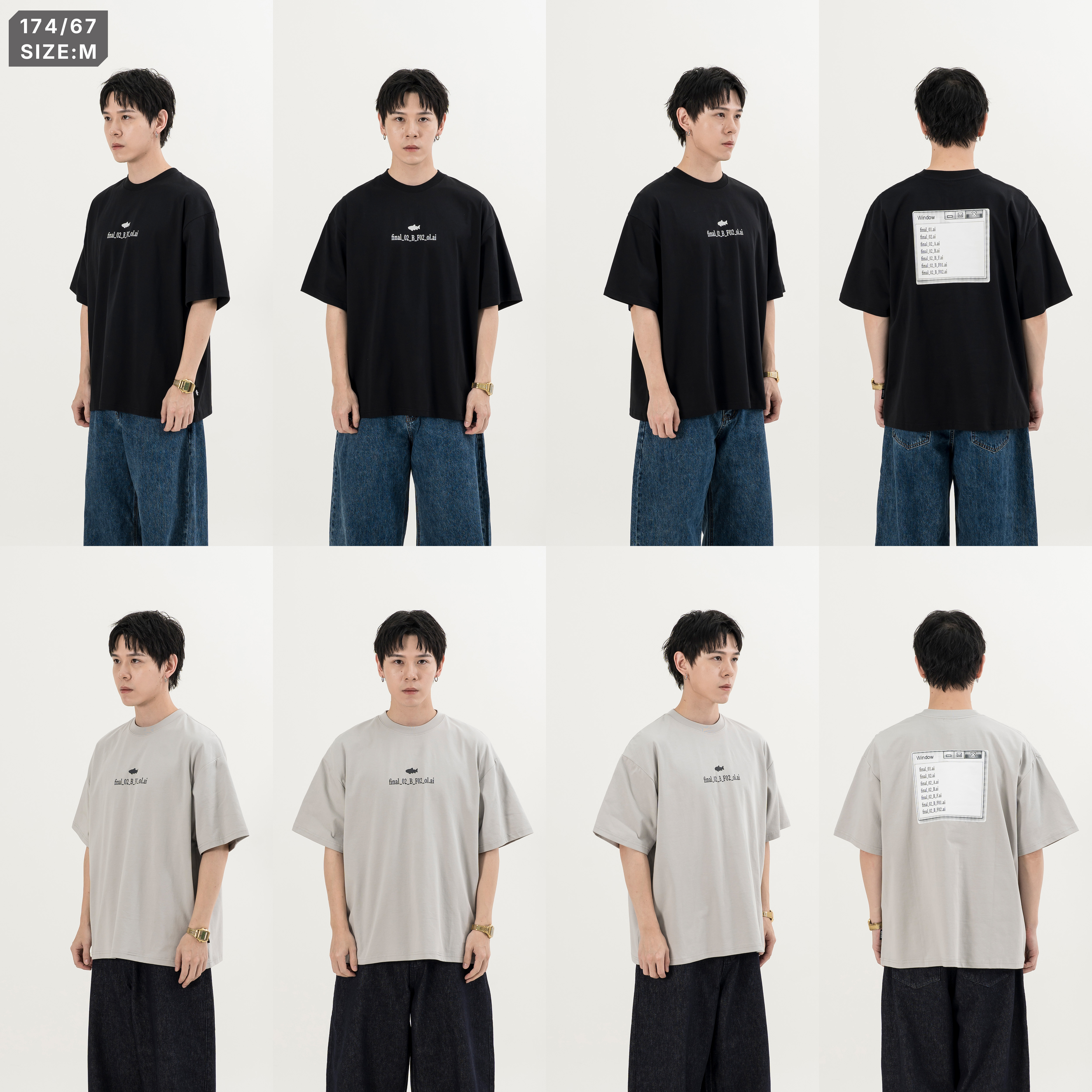 AGILITY ADN Image Tee / 設計師惡夢 短袖Tee [RM0-FINAL-3]