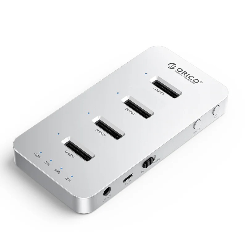 ORICO USB4 40Gbps 4-Bay M.2 NVMe SSD Duplicator 脫機拷貝機 [M440-C]