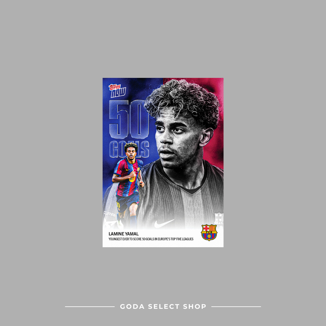 【限時接單】LAMINE YAMAL - 2026-27 FC BARCELONA 50GOALS 巴塞隆納 TOPPS NOW® - CARD 2